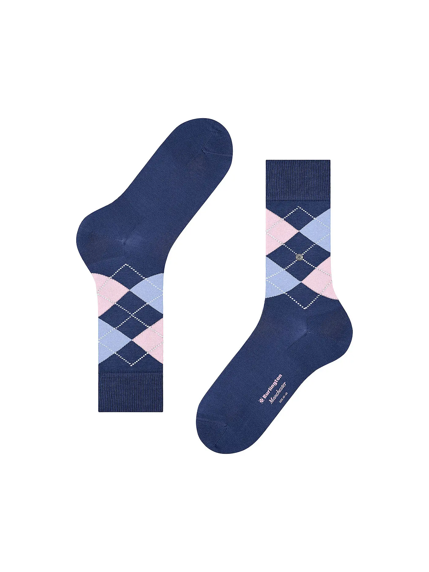 BURLINGTON | Herren Socken 40-46 MANCHESTER night blue | blau
