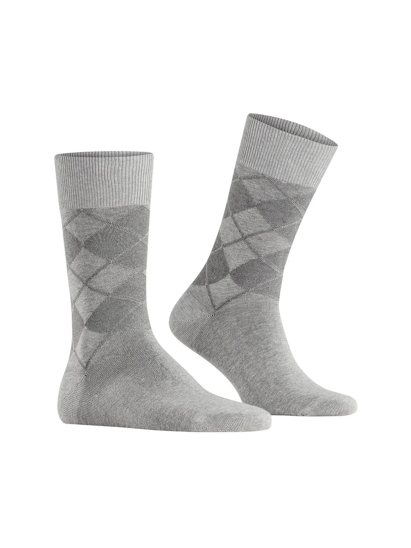 BURLINGTON | Herren Socken BOLTON 40-46 light grey | grau