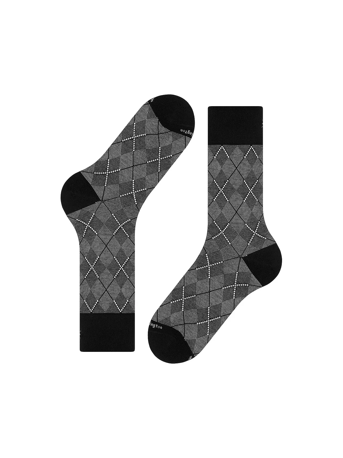 BURLINGTON | Herren Socken CARRINGTON 40-46 black | schwarz
