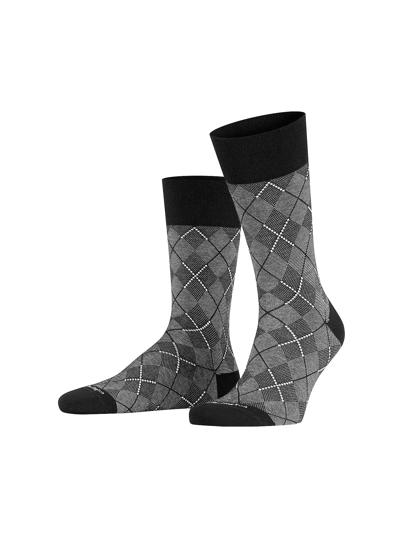 BURLINGTON | Herren Socken CARRINGTON 40-46 black | schwarz
