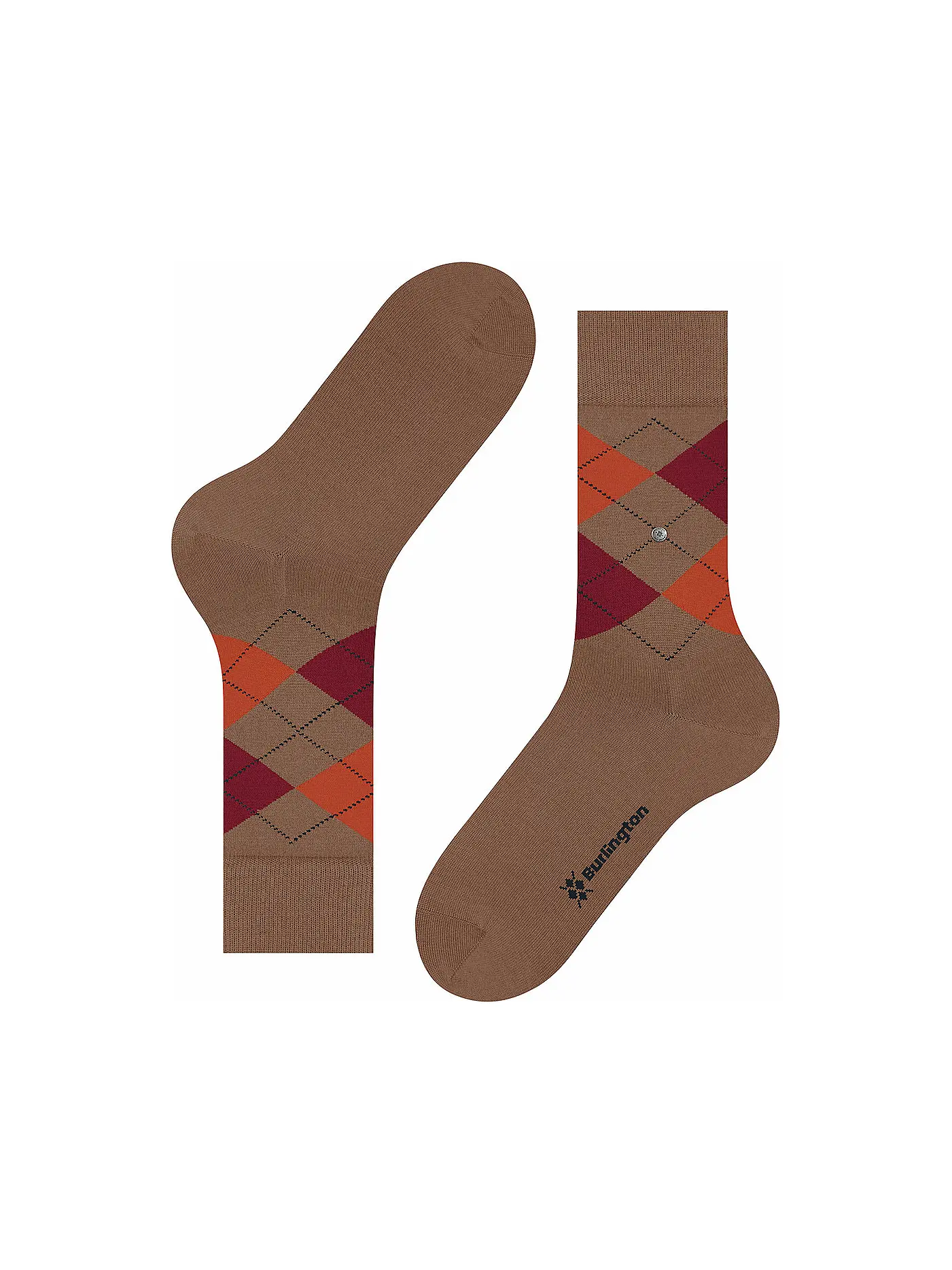 BURLINGTON | Herren Socken EDINBURGH 40-46 aztec | camel