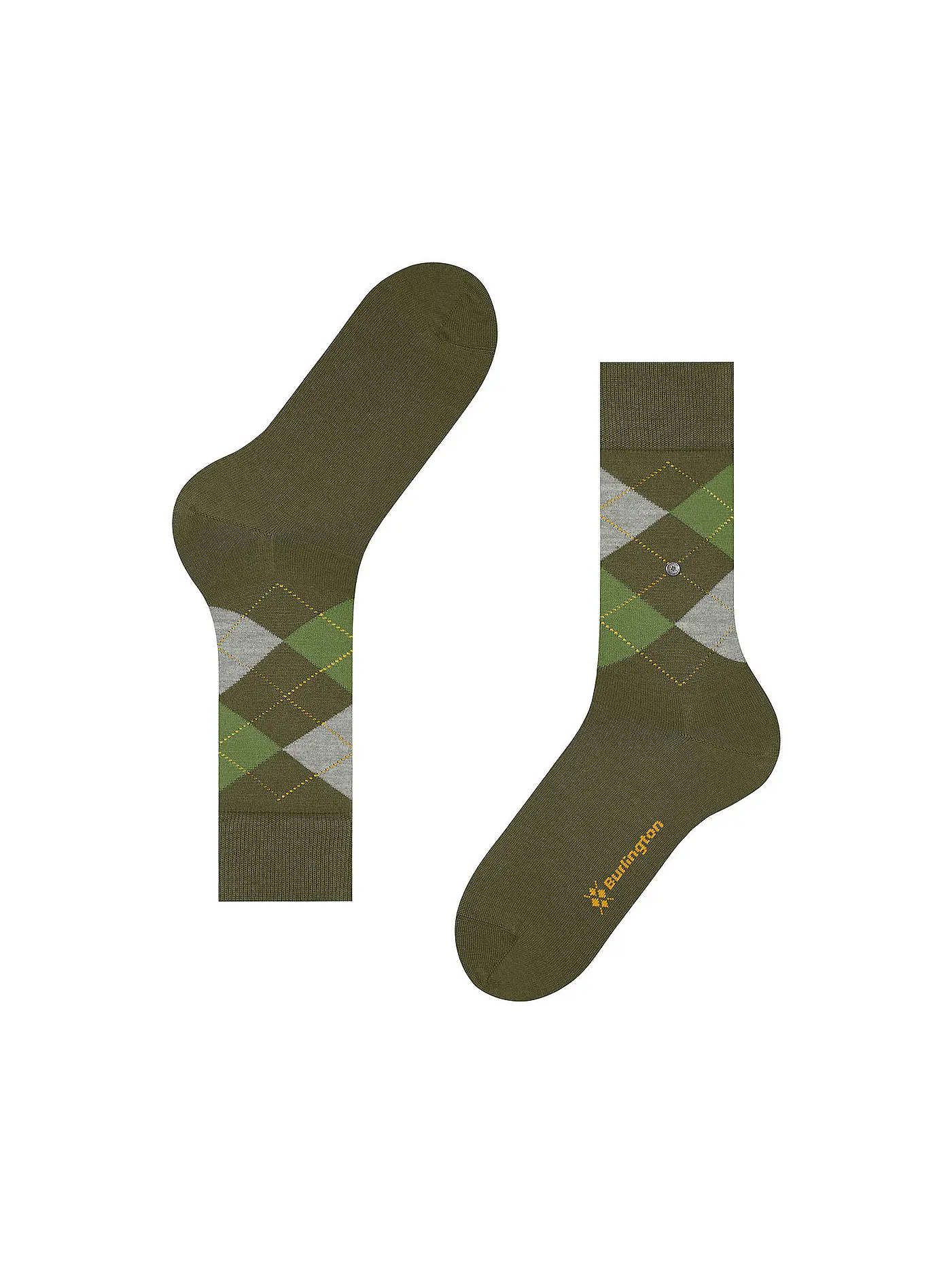 BURLINGTON | Herren Socken EDINBURGH 40-46 forest | olive