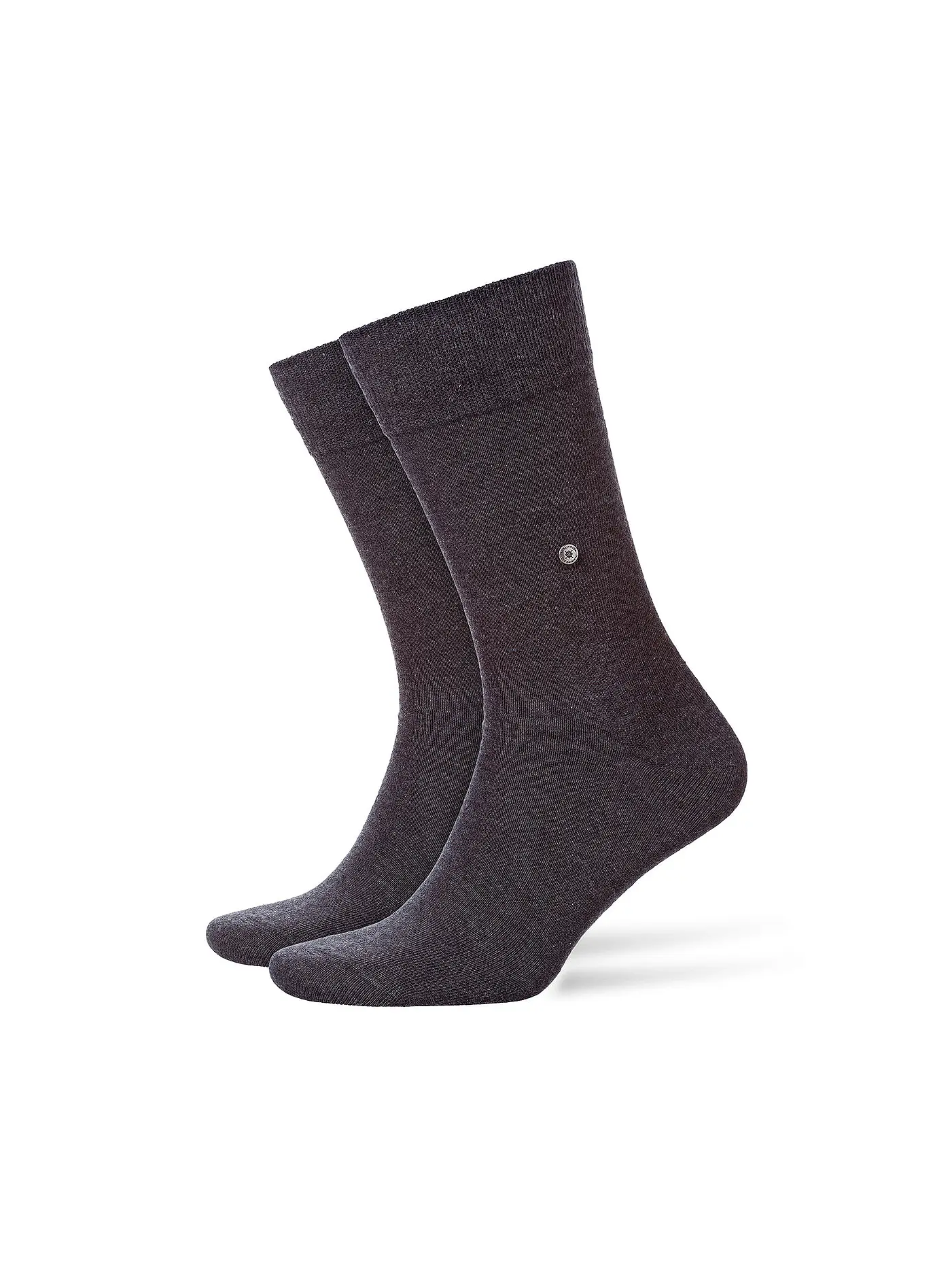 BURLINGTON | Herren Socken EVERYDAY 2-er Pkg. 40-46 anthracite mel. | grau