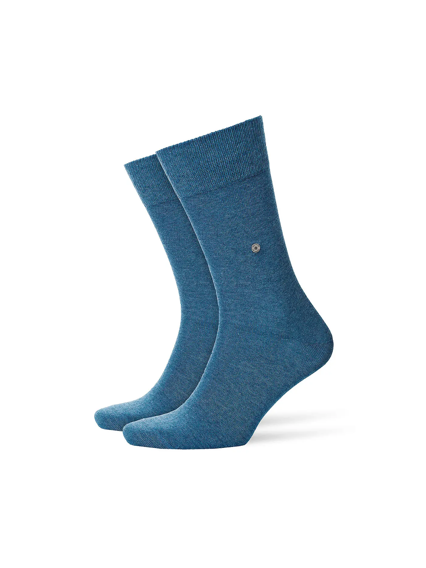 BURLINGTON | Herren Socken EVERYDAY 2-er Pkg. 40-46 anthracite mel. | blau