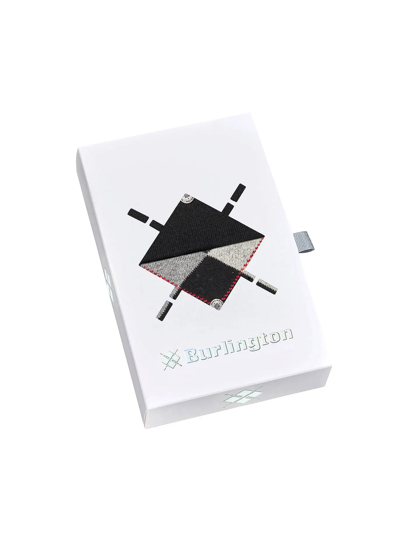 BURLINGTON | Herren Socken Geschenkebox 2er Pkg 40-46 | schwarz