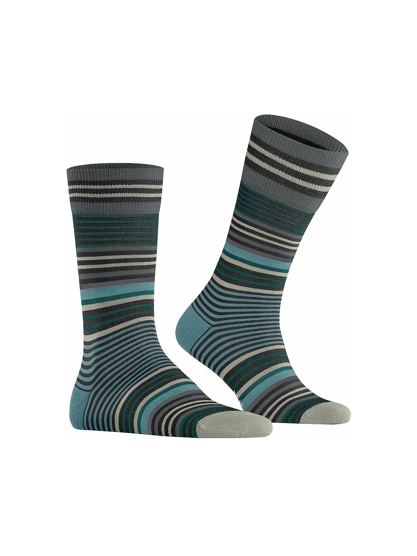 BURLINGTON | Herren Socken STRIPE 40-46 black | schwarz