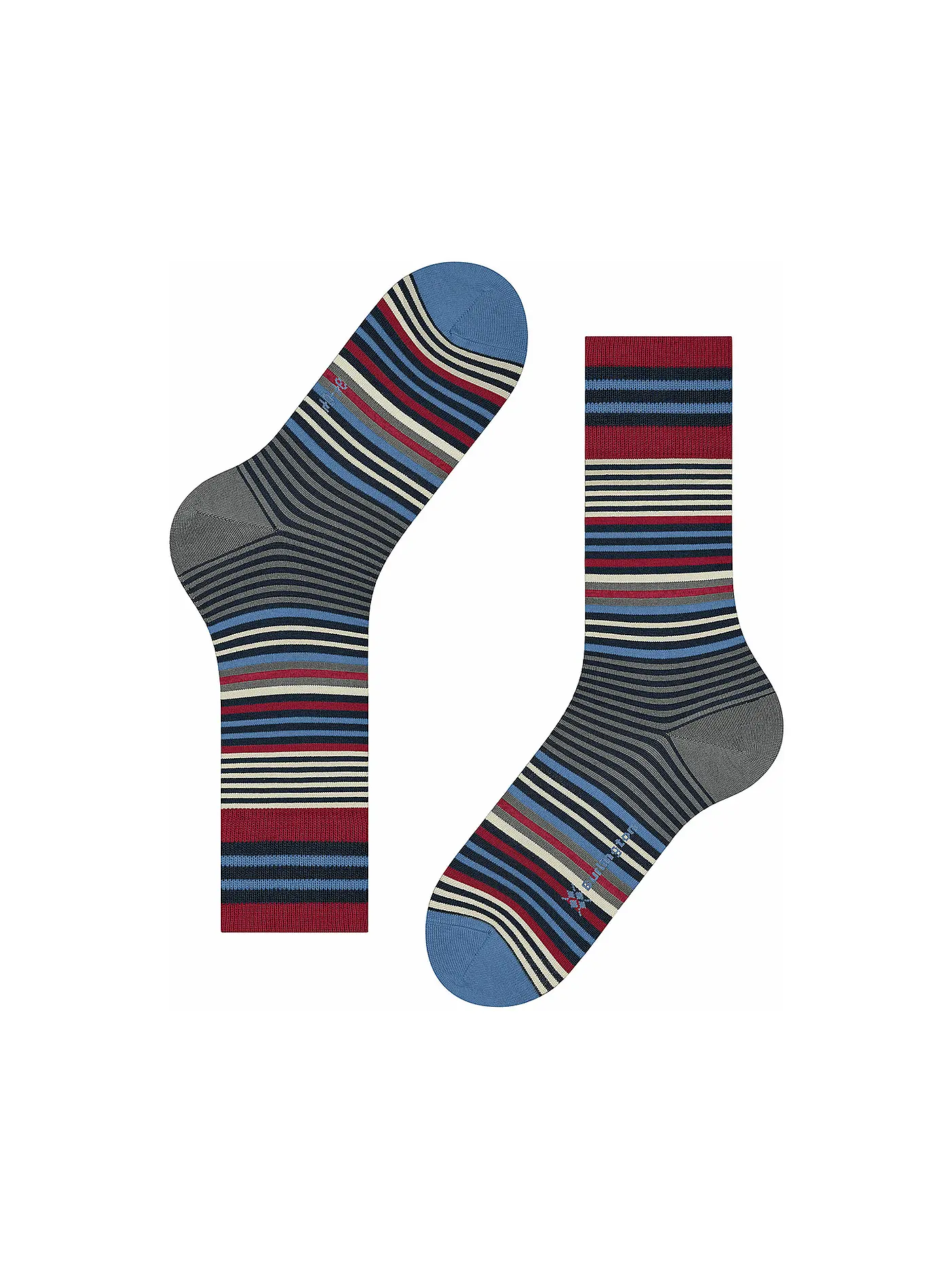 BURLINGTON | Herren Socken STRIPE 40-46 marine | blau