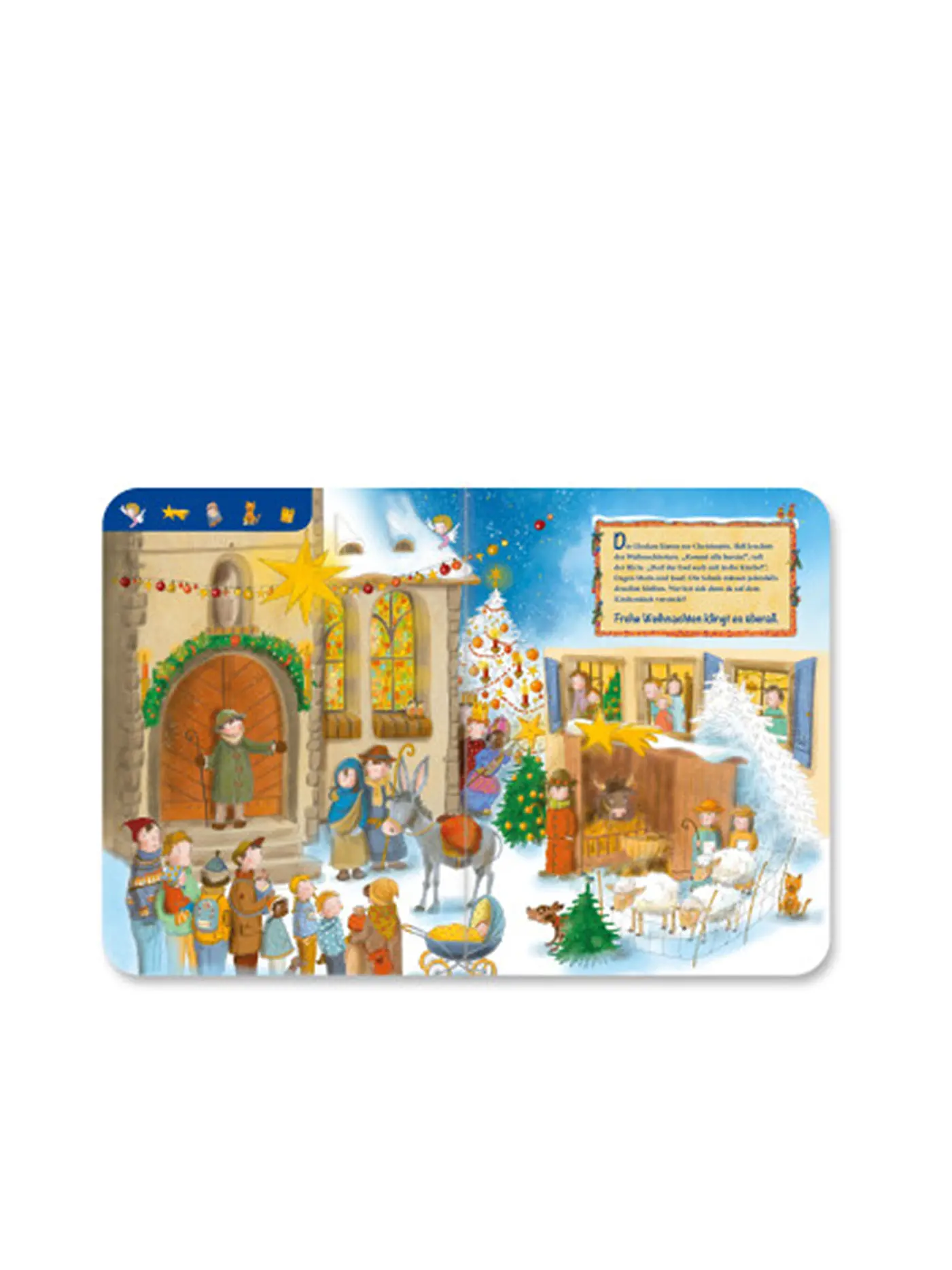 BUTZON & BERCKER VERLAG | Weihnachts - Wimmelbuch | keine Farbe