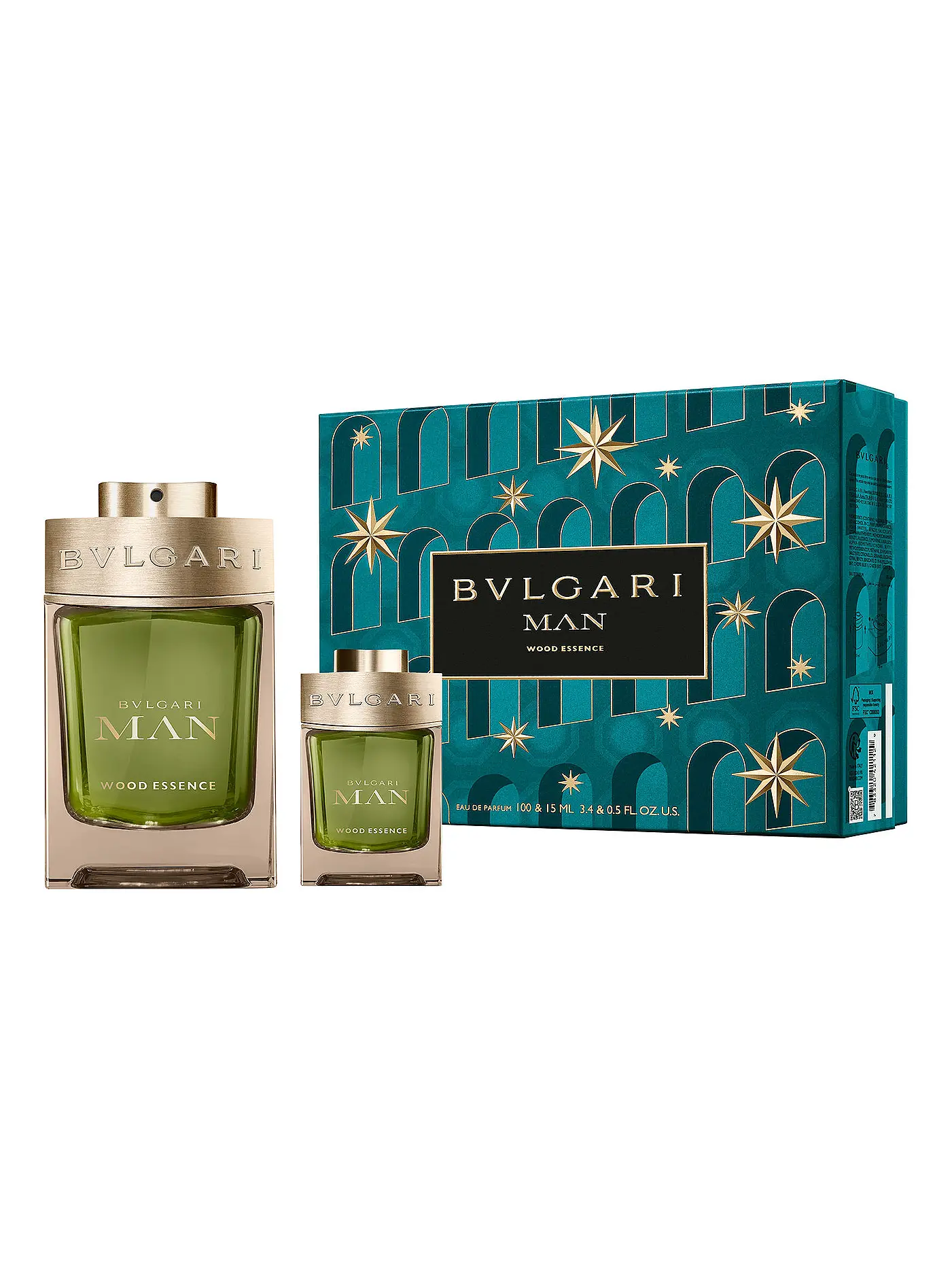 BVLGARI | Geschenkset - Man in Black Eau de Parfum 100ml / 15ml | keine Farbe