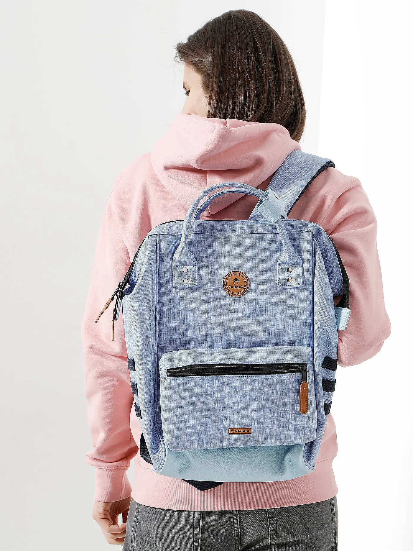 CABAIA | Rucksack Ajaccio medium | blau