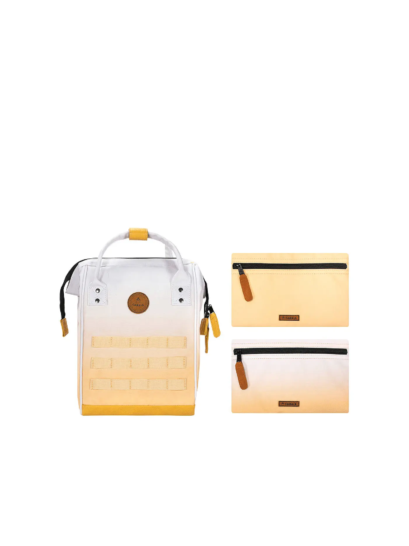 CABAIA | Rucksack Barcelone small | weiss