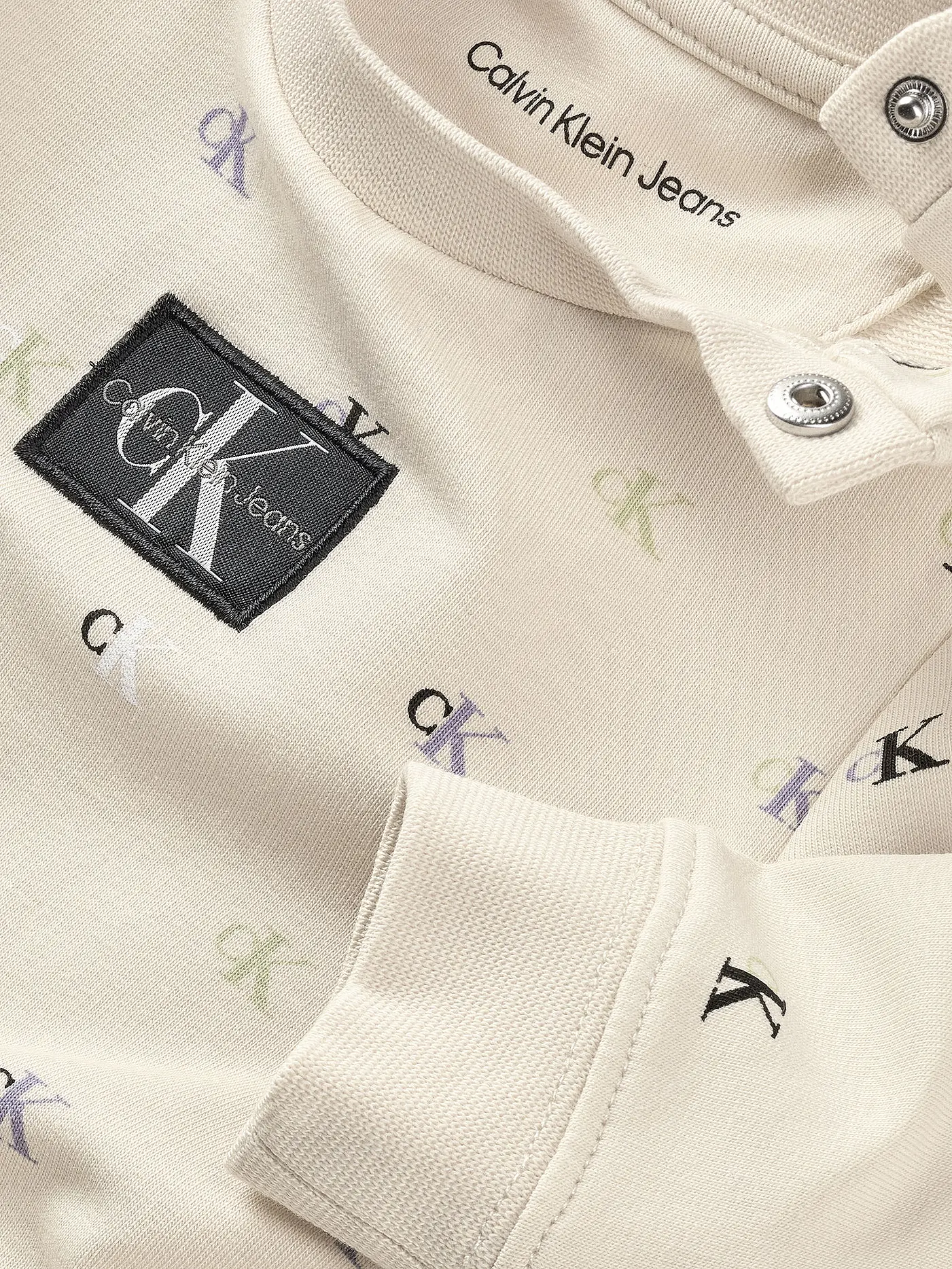 CALVIN KLEIN JEANS | Baby Set Pullover und Hose 2 teilig | beige