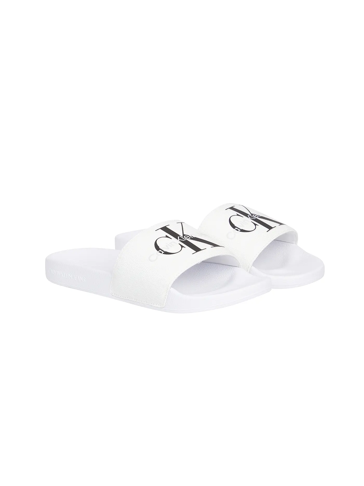 CALVIN KLEIN JEANS | Badeschuhe - Pantolette | weiss