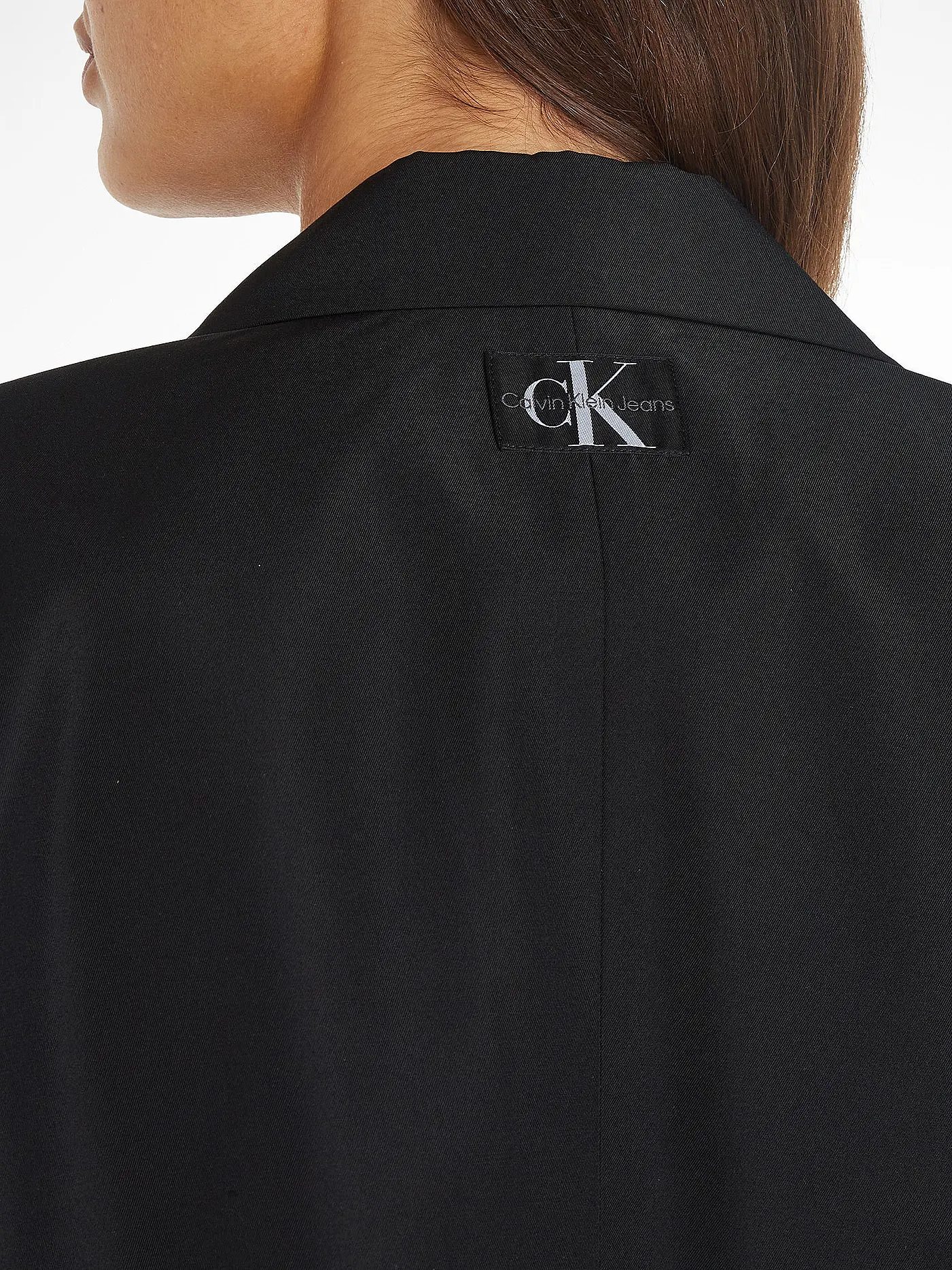 CALVIN KLEIN JEANS | Blazer Cropped Fit  | schwarz