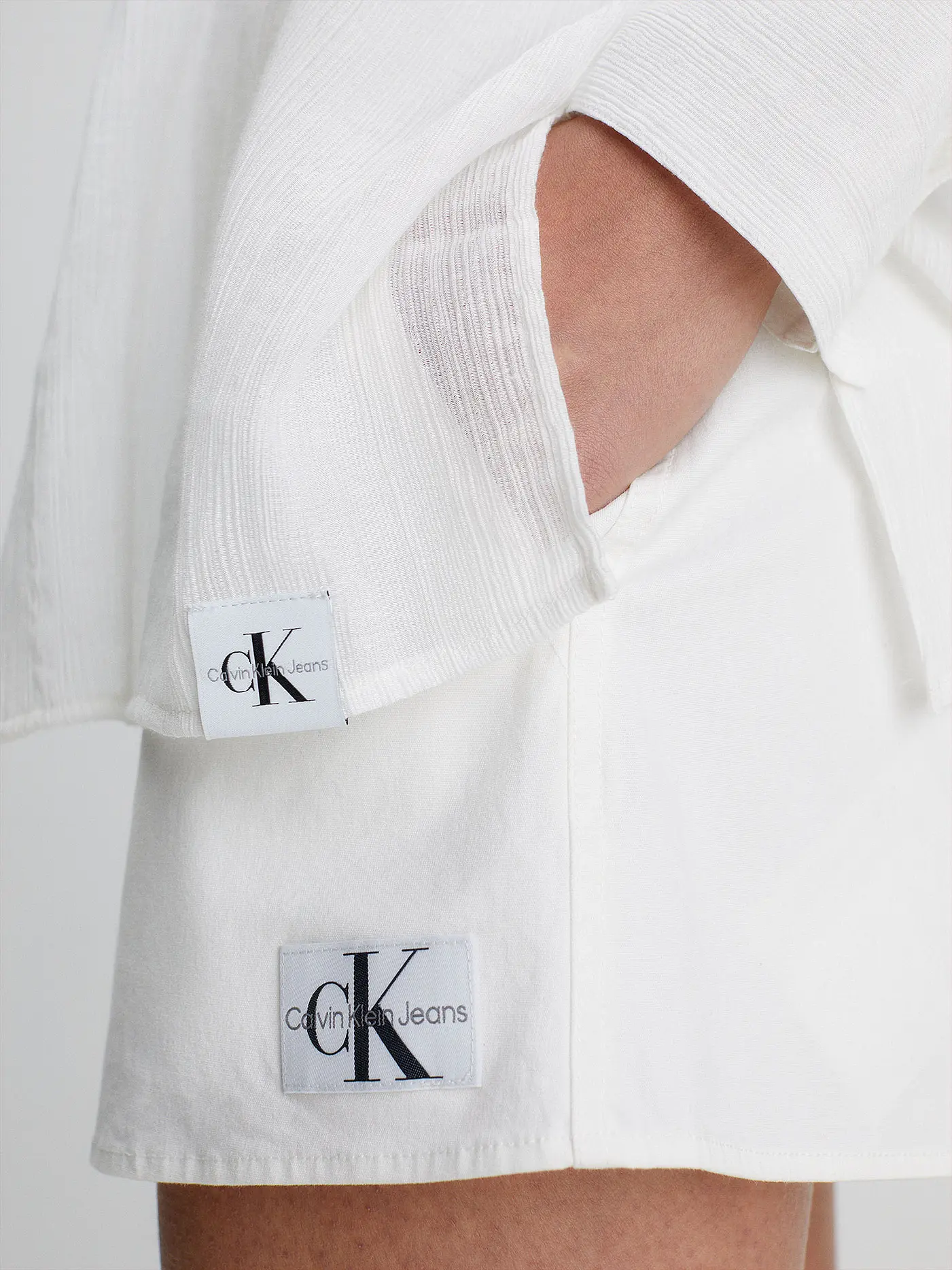 CALVIN KLEIN JEANS | Bluse | weiss