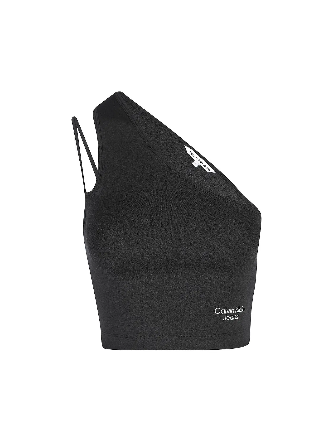 CALVIN KLEIN JEANS | Crooped Top  | schwarz
