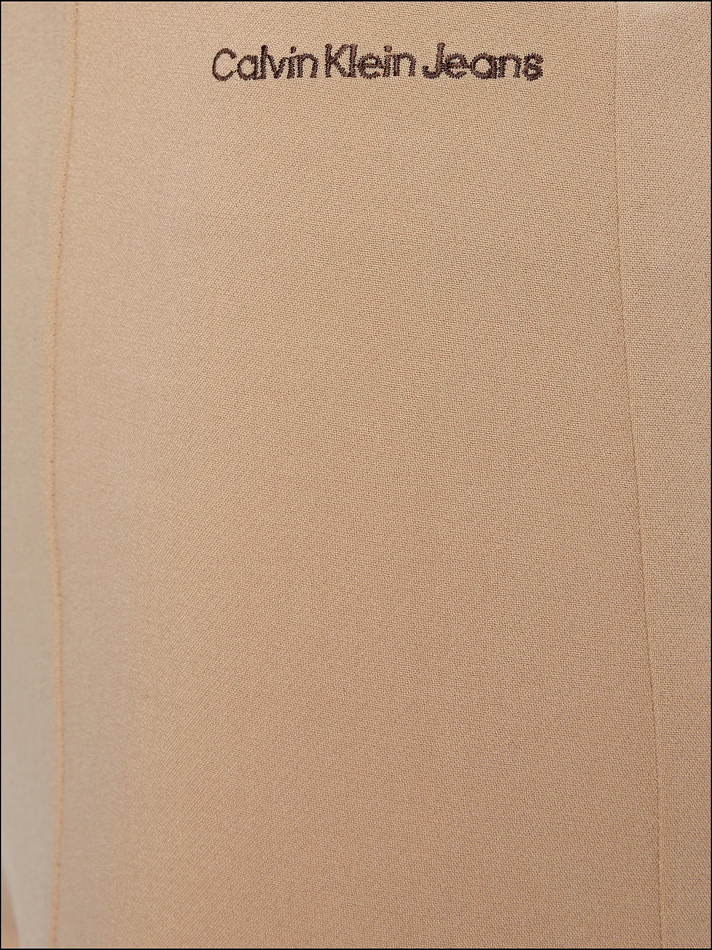 CALVIN KLEIN JEANS | Highwaist Hose Slim Fit | beige