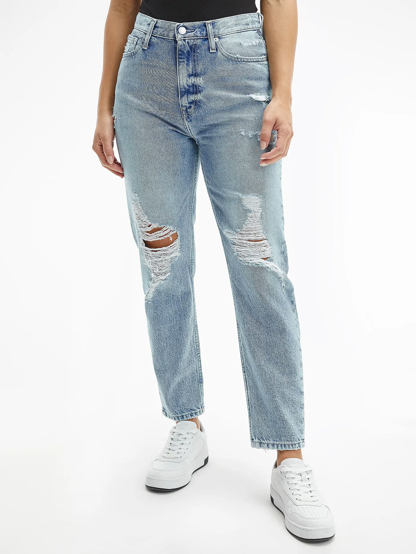 CALVIN KLEIN JEANS | Jeans Mom Fit | blau