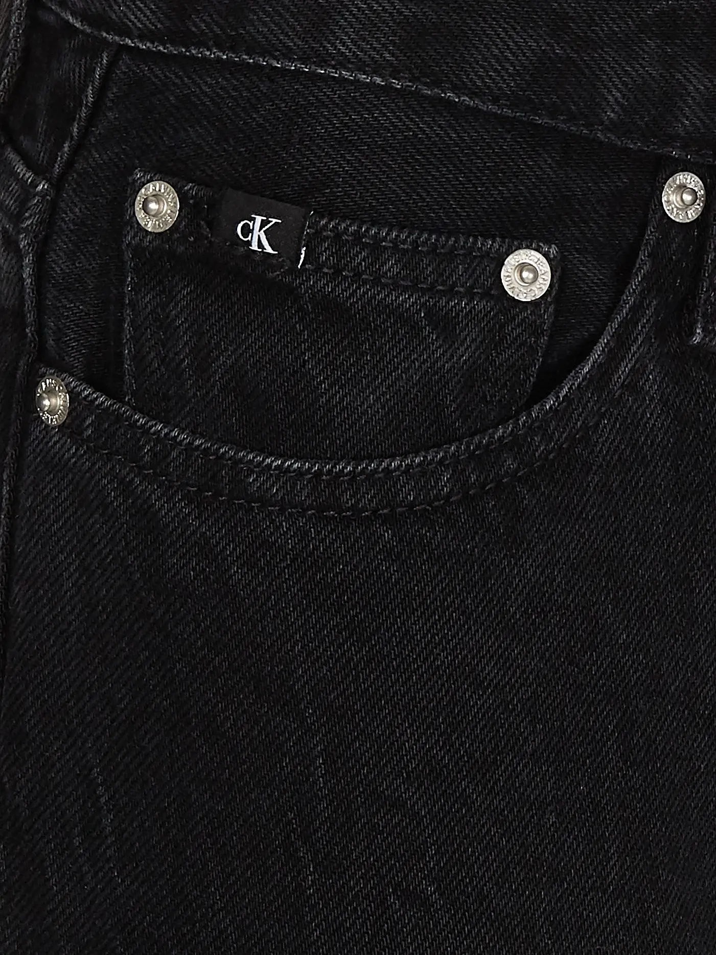 CALVIN KLEIN JEANS | Jeans Mom Fit | schwarz