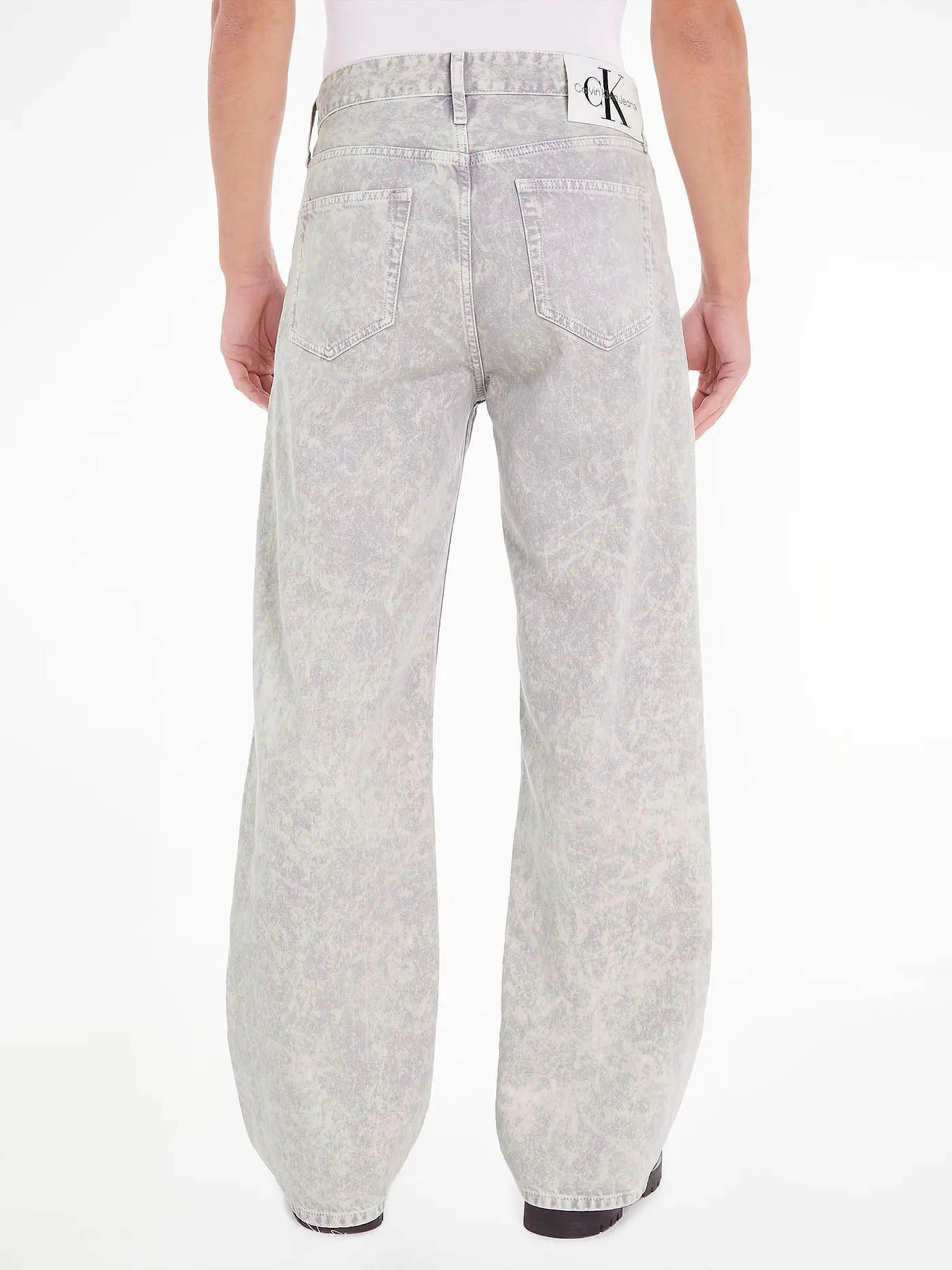 CALVIN KLEIN JEANS | Jeans Relaxed Fit | hellgrau