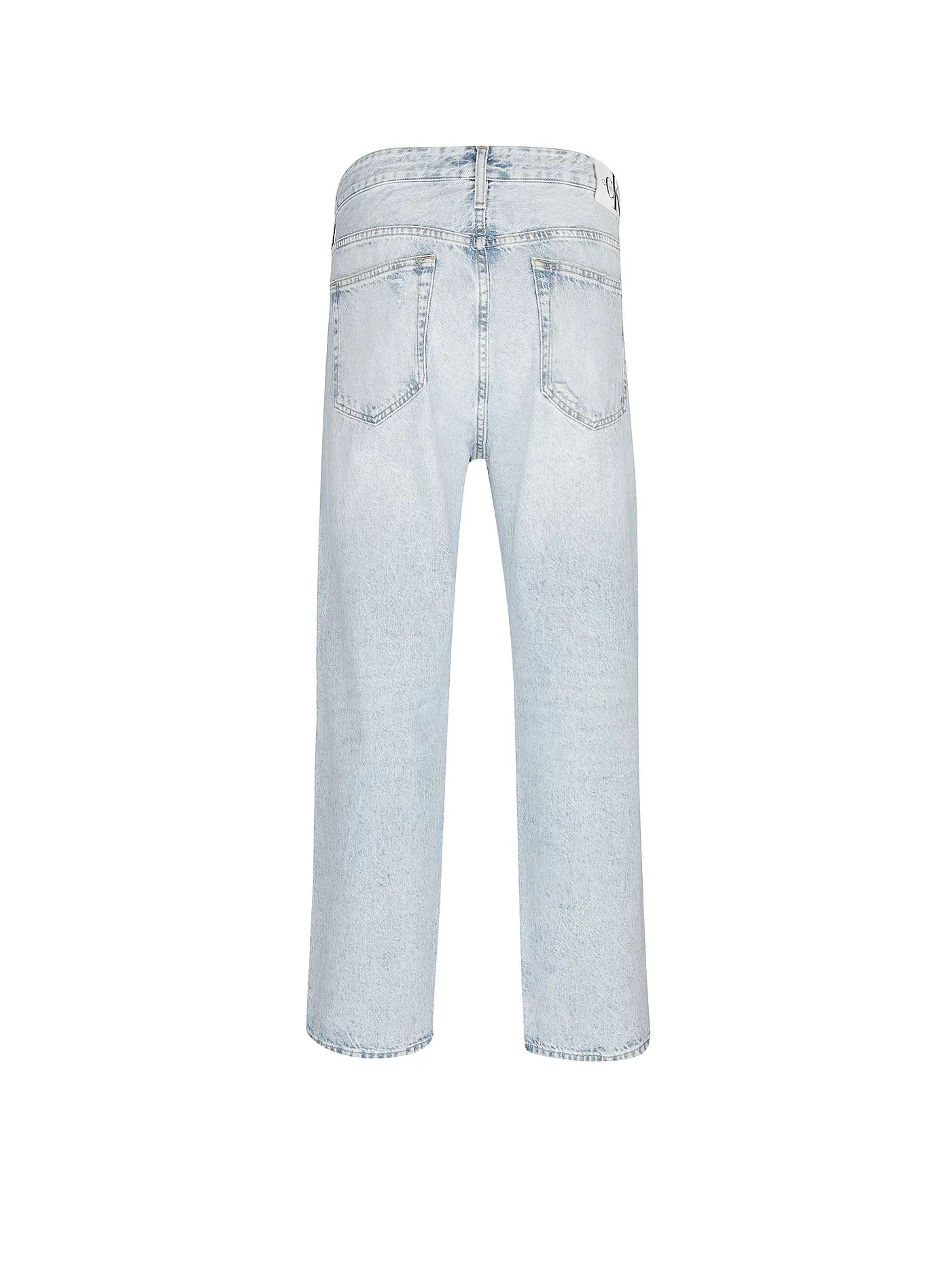 CALVIN KLEIN JEANS | Jeans Straight Fit 7/8  | hellblau
