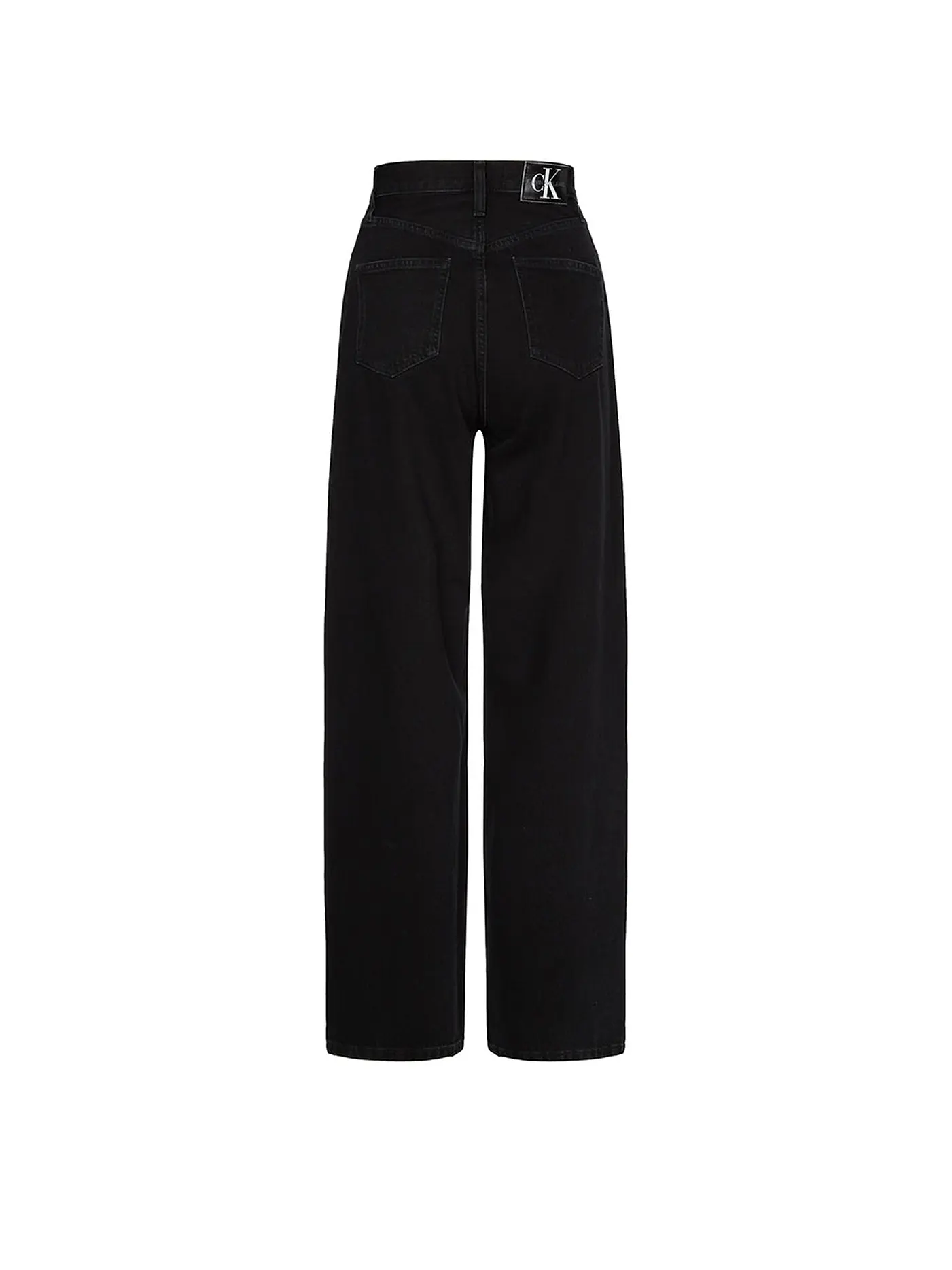 CALVIN KLEIN JEANS | Jeans wide leg  | schwarz