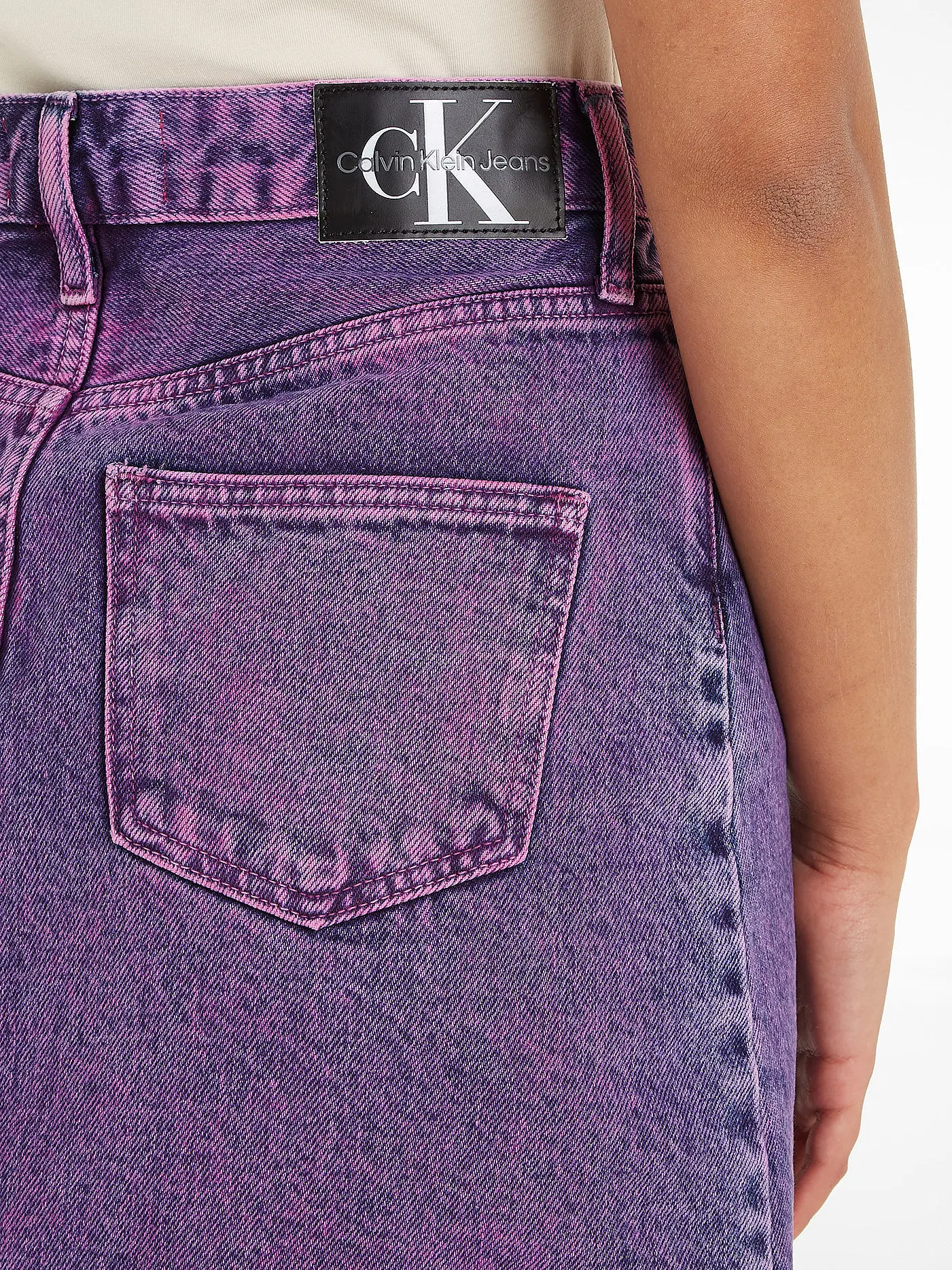 CALVIN KLEIN JEANS | Jeansrock  | lila
