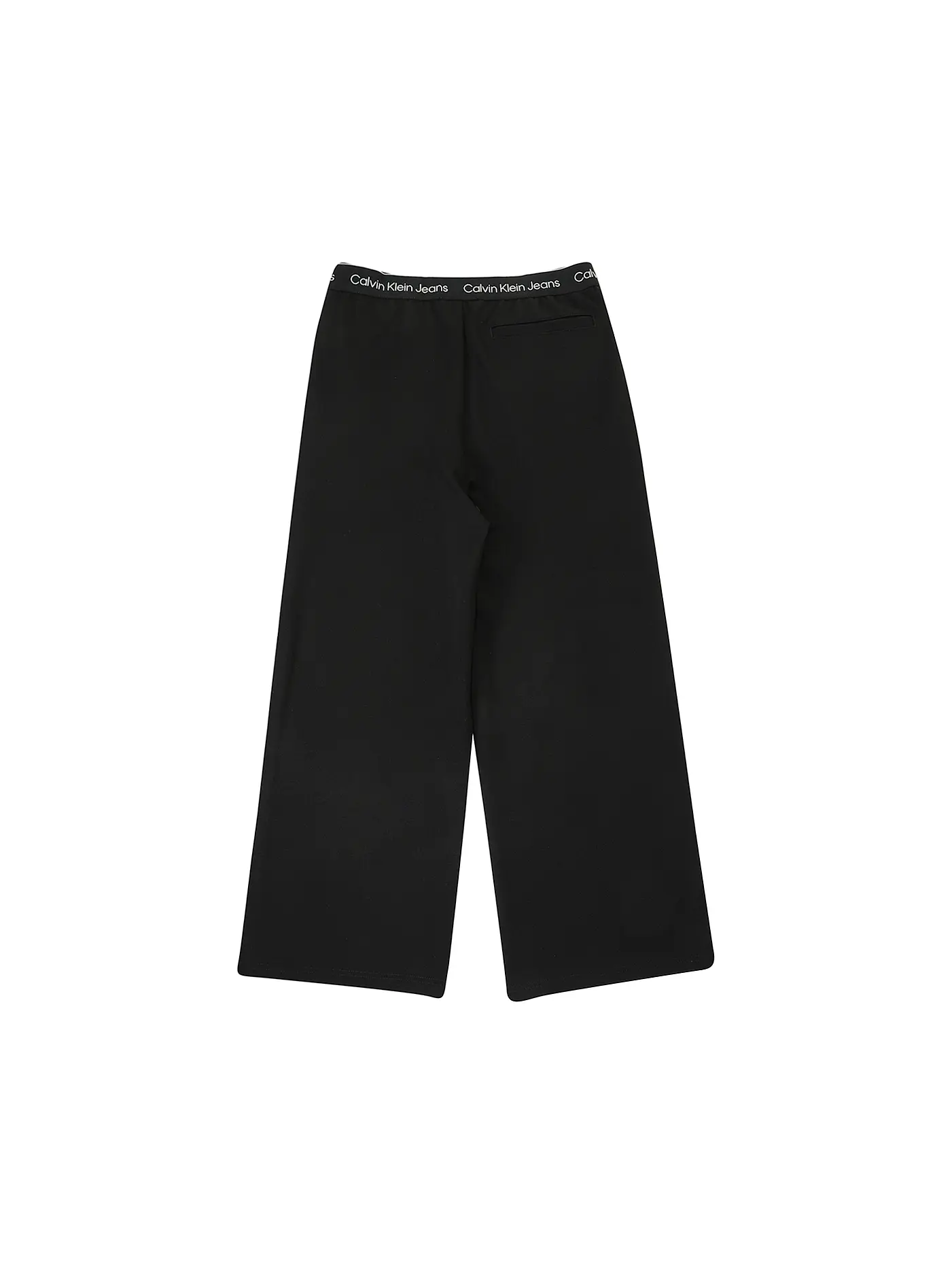 CALVIN KLEIN JEANS | Jogginghose Wide Leg | schwarz
