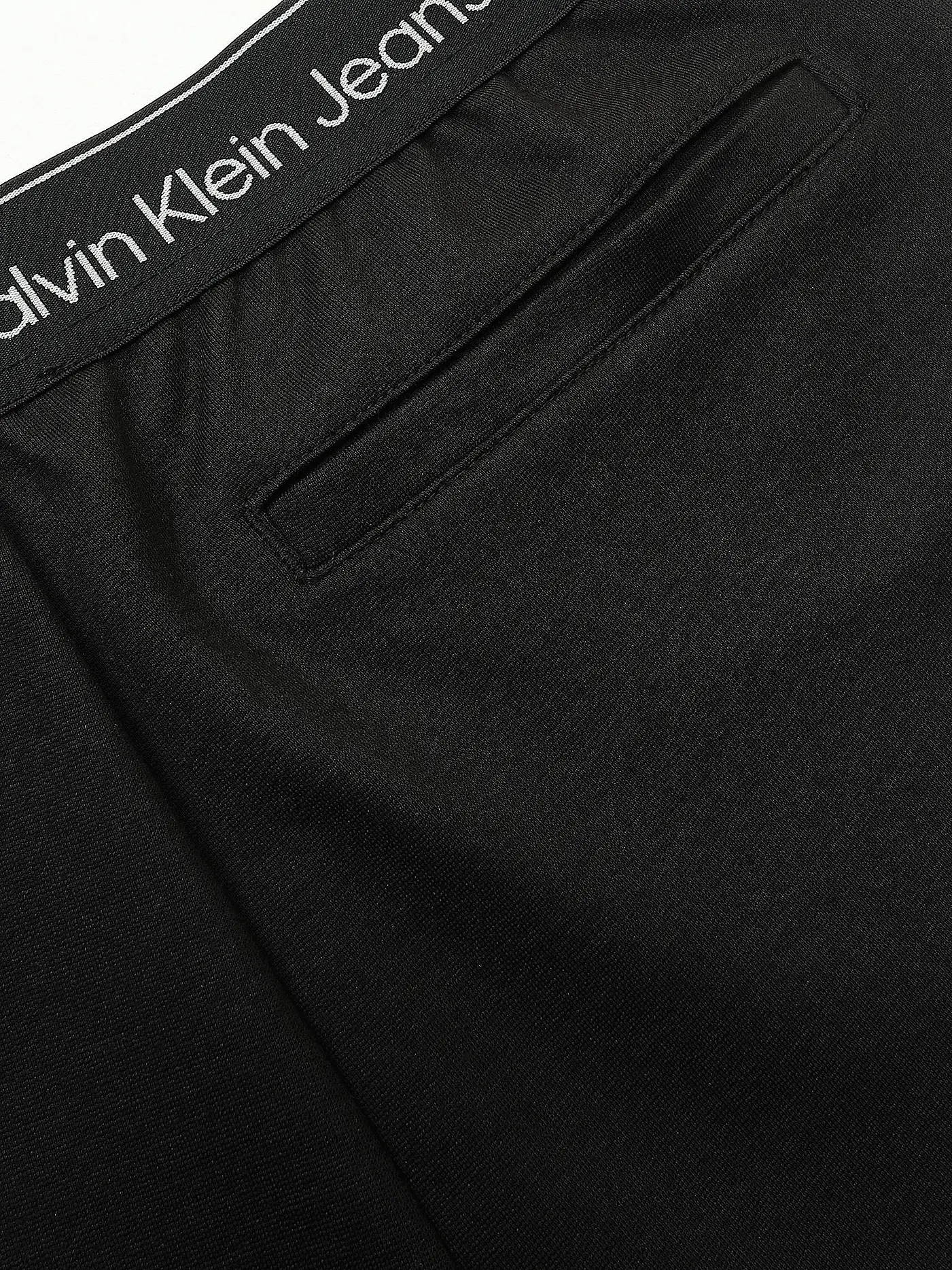 CALVIN KLEIN JEANS | Jogginghose Wide Leg | schwarz