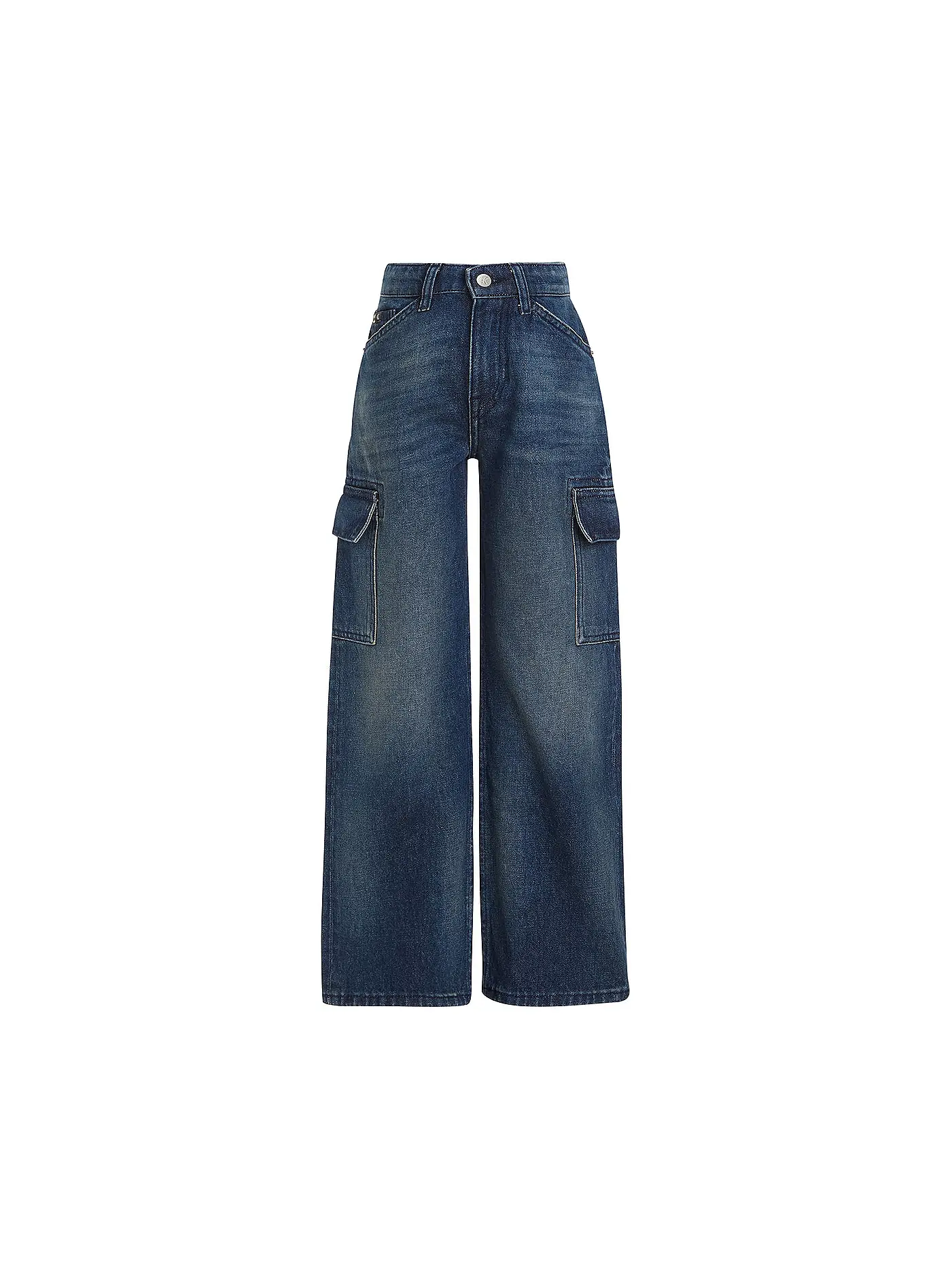 CALVIN KLEIN JEANS | Jungen Cargohose  | blau