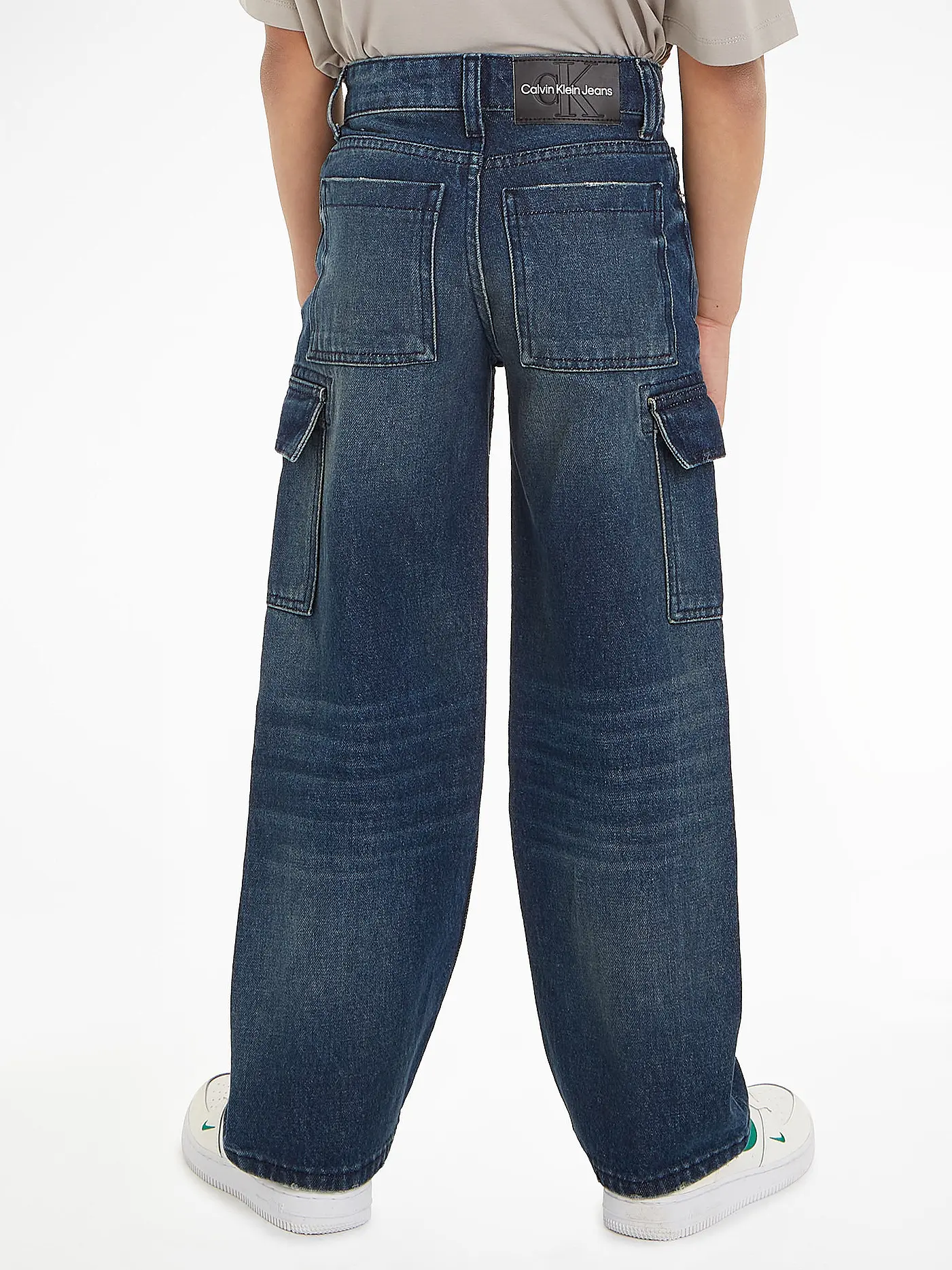 CALVIN KLEIN JEANS | Jungen Cargohose  | blau