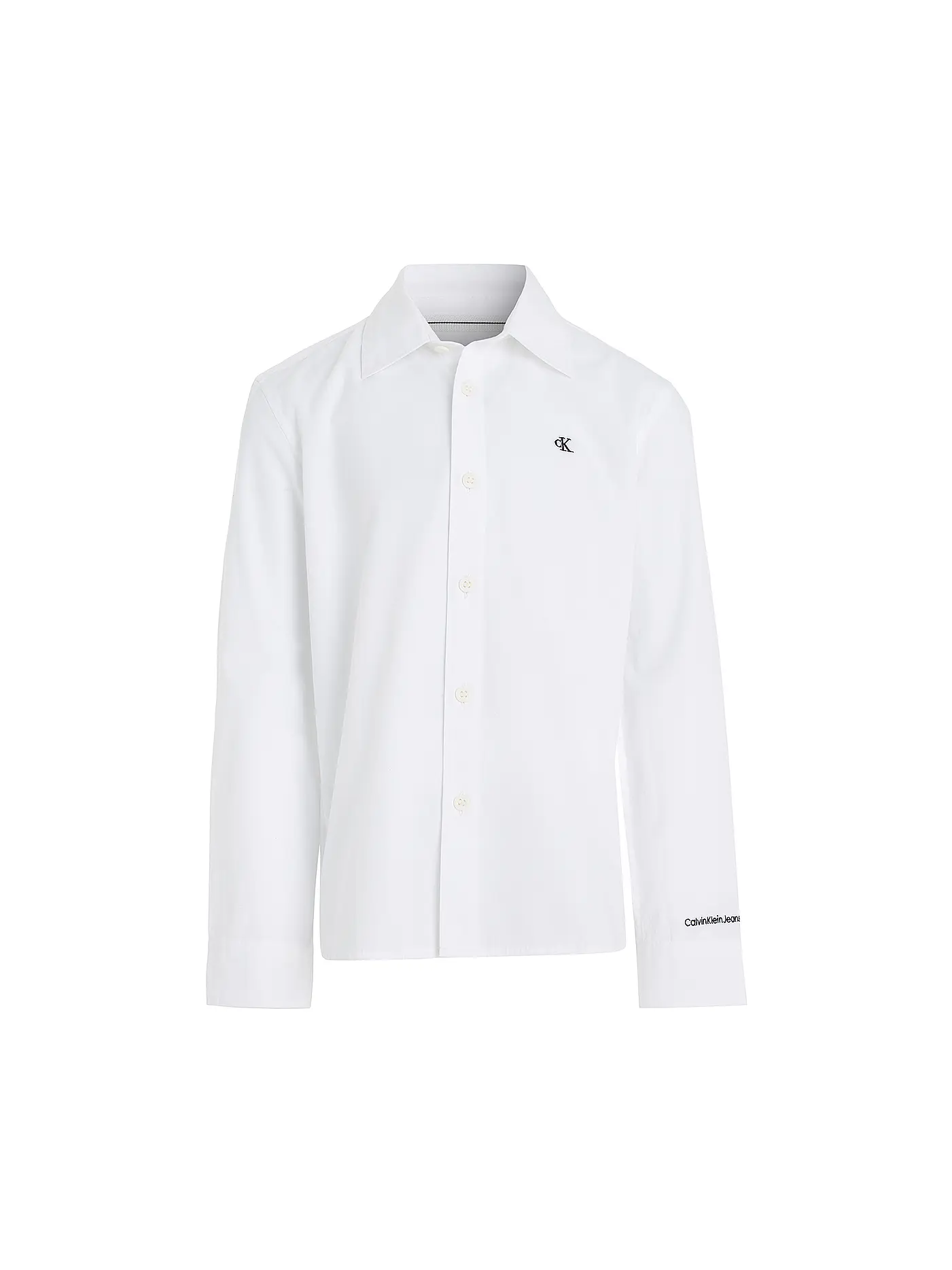 CALVIN KLEIN JEANS | Jungen Hemd  | weiss