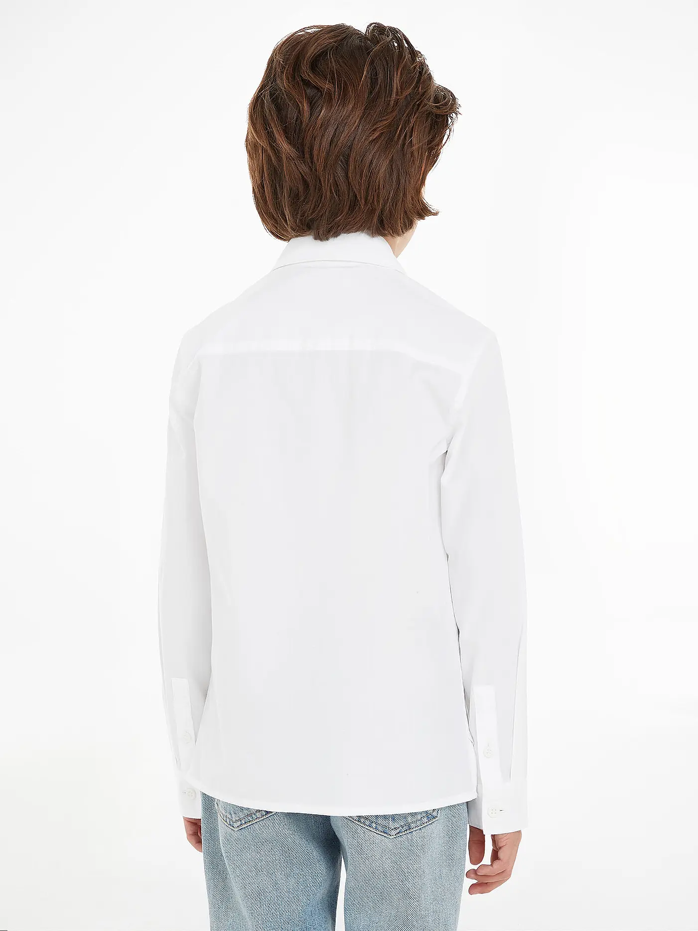 CALVIN KLEIN JEANS | Jungen Hemd  | weiss