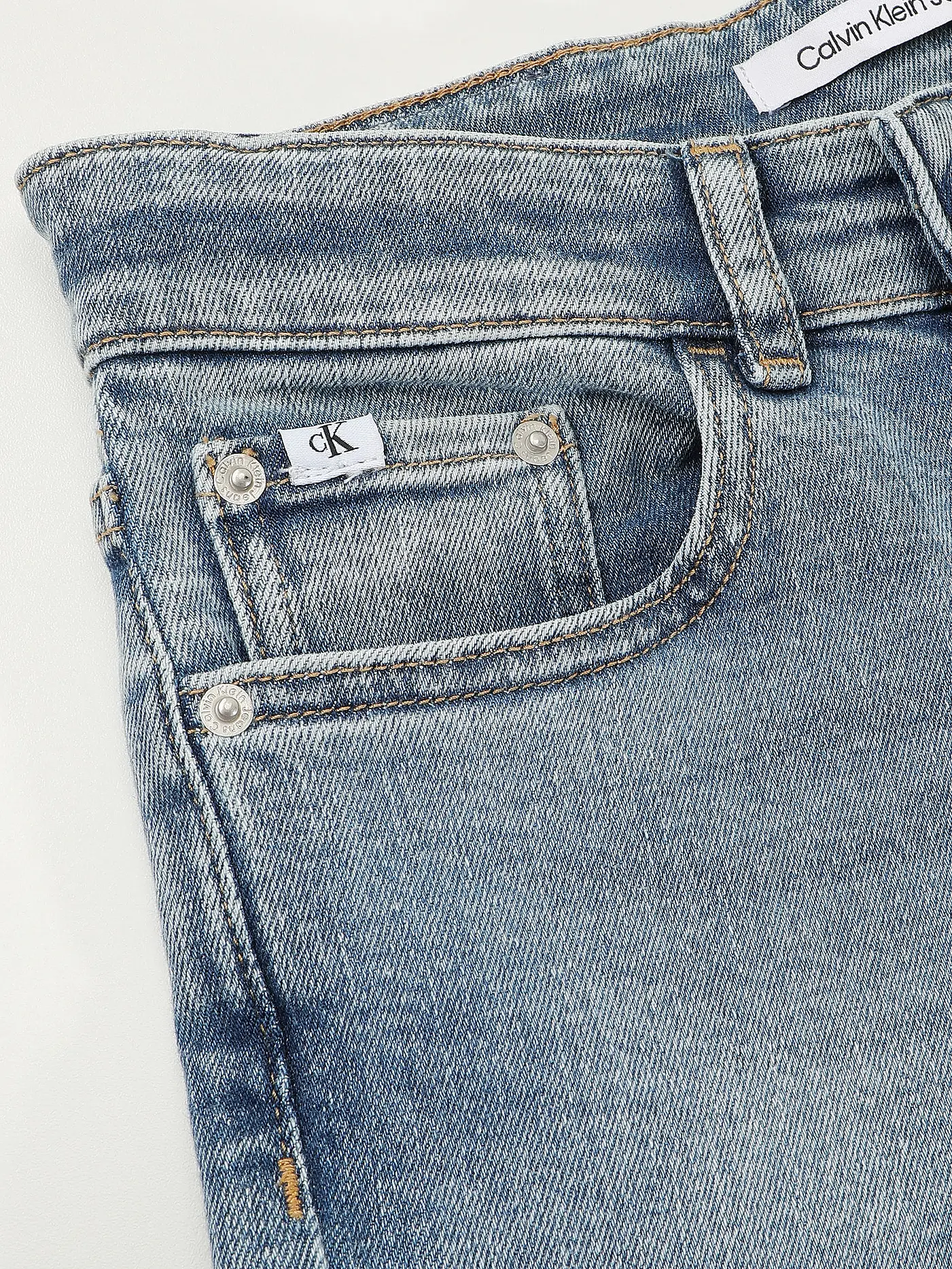 CALVIN KLEIN JEANS | Jungen Jeans Regular Fit | blau