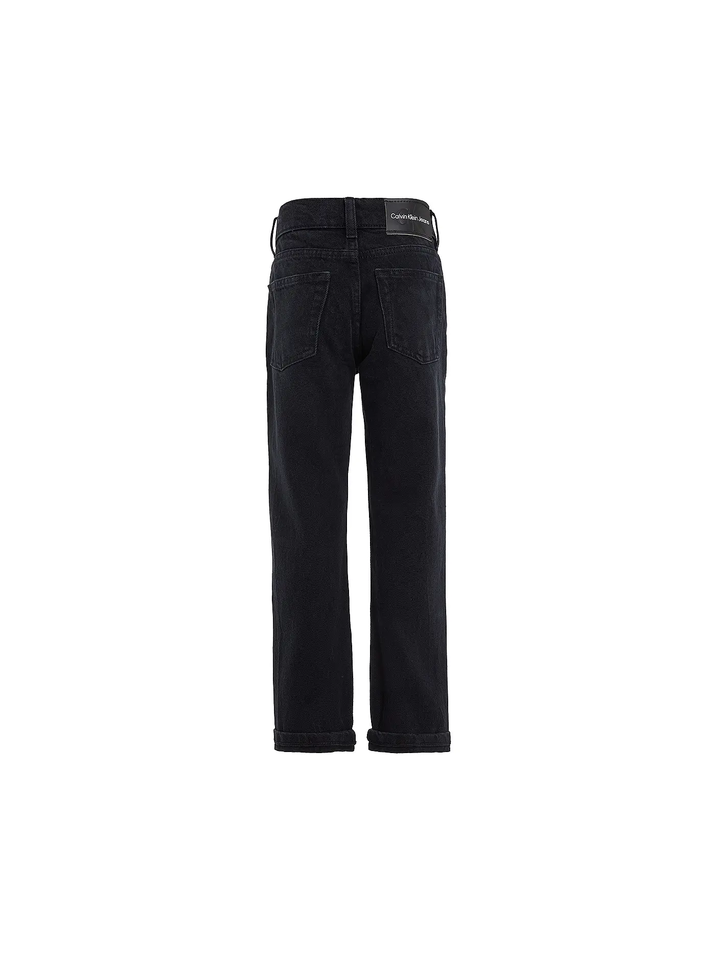 CALVIN KLEIN JEANS | Jungen Jeans Straight Fit  | schwarz