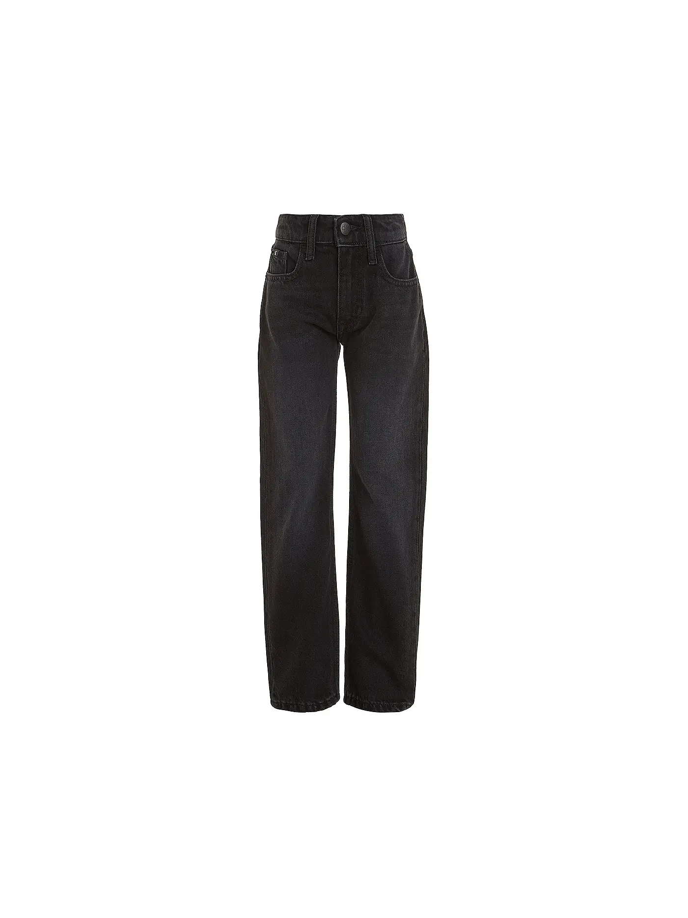 CALVIN KLEIN JEANS | Jungen Jeans Straight Fit | schwarz