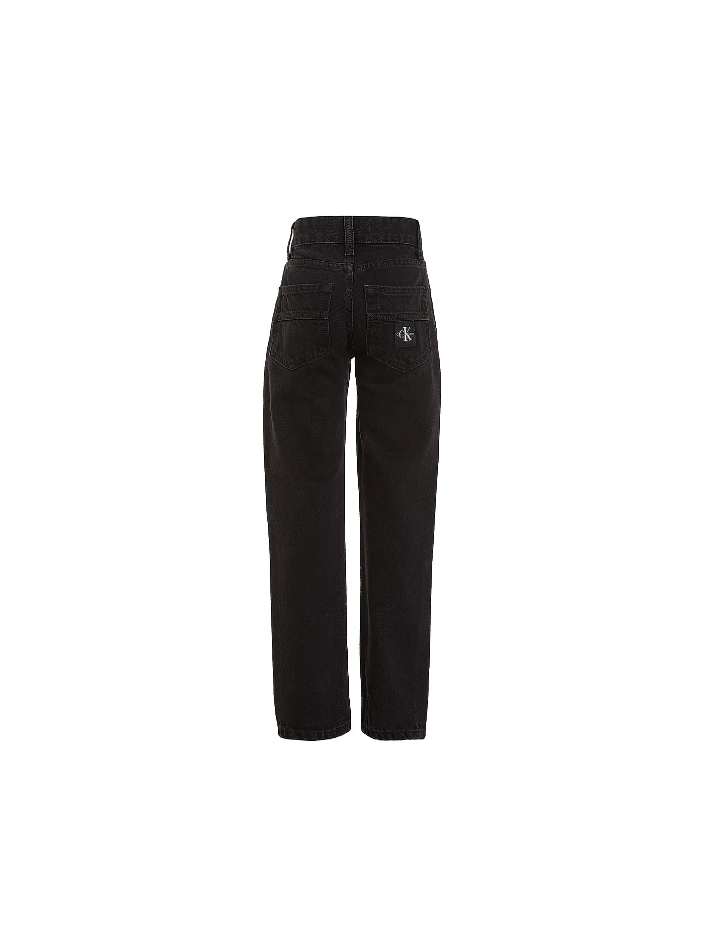 CALVIN KLEIN JEANS | Jungen Jeans Straight Fit | schwarz