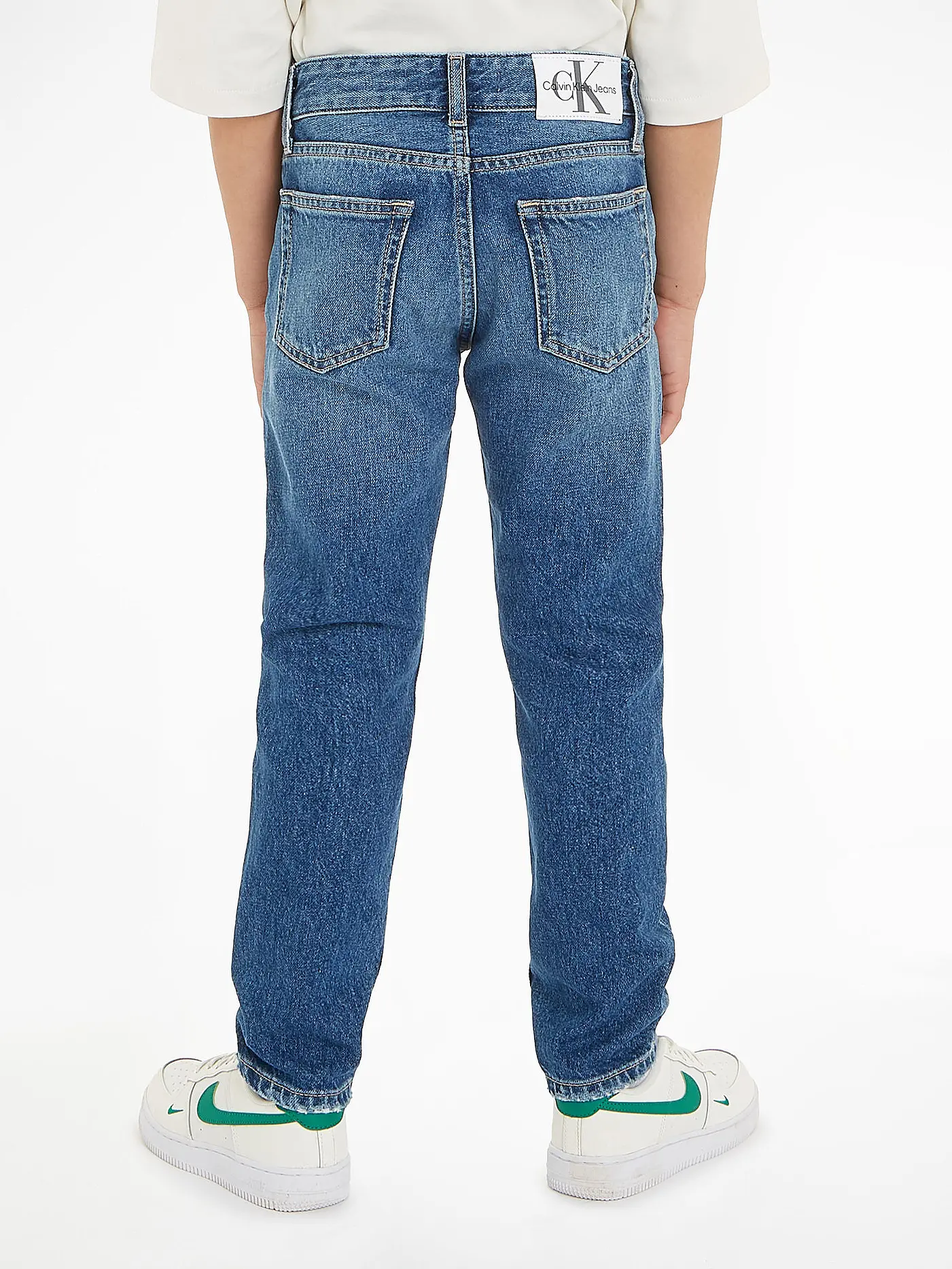 CALVIN KLEIN JEANS | Jungen Jeans Tapered Fit | blau