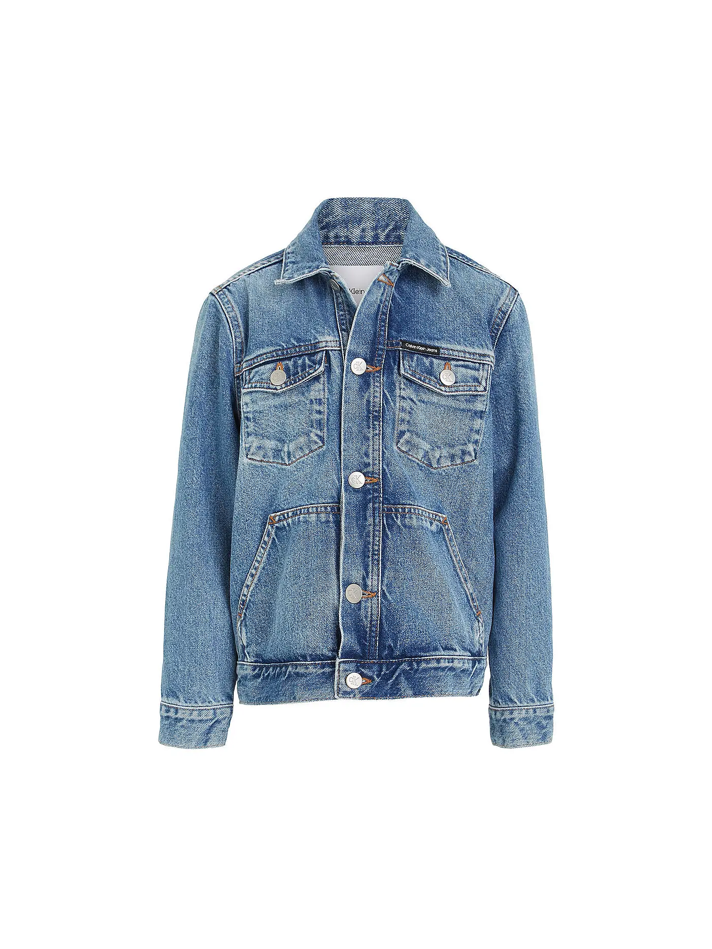 CALVIN KLEIN JEANS | Jungen Jeansjacke  | blau