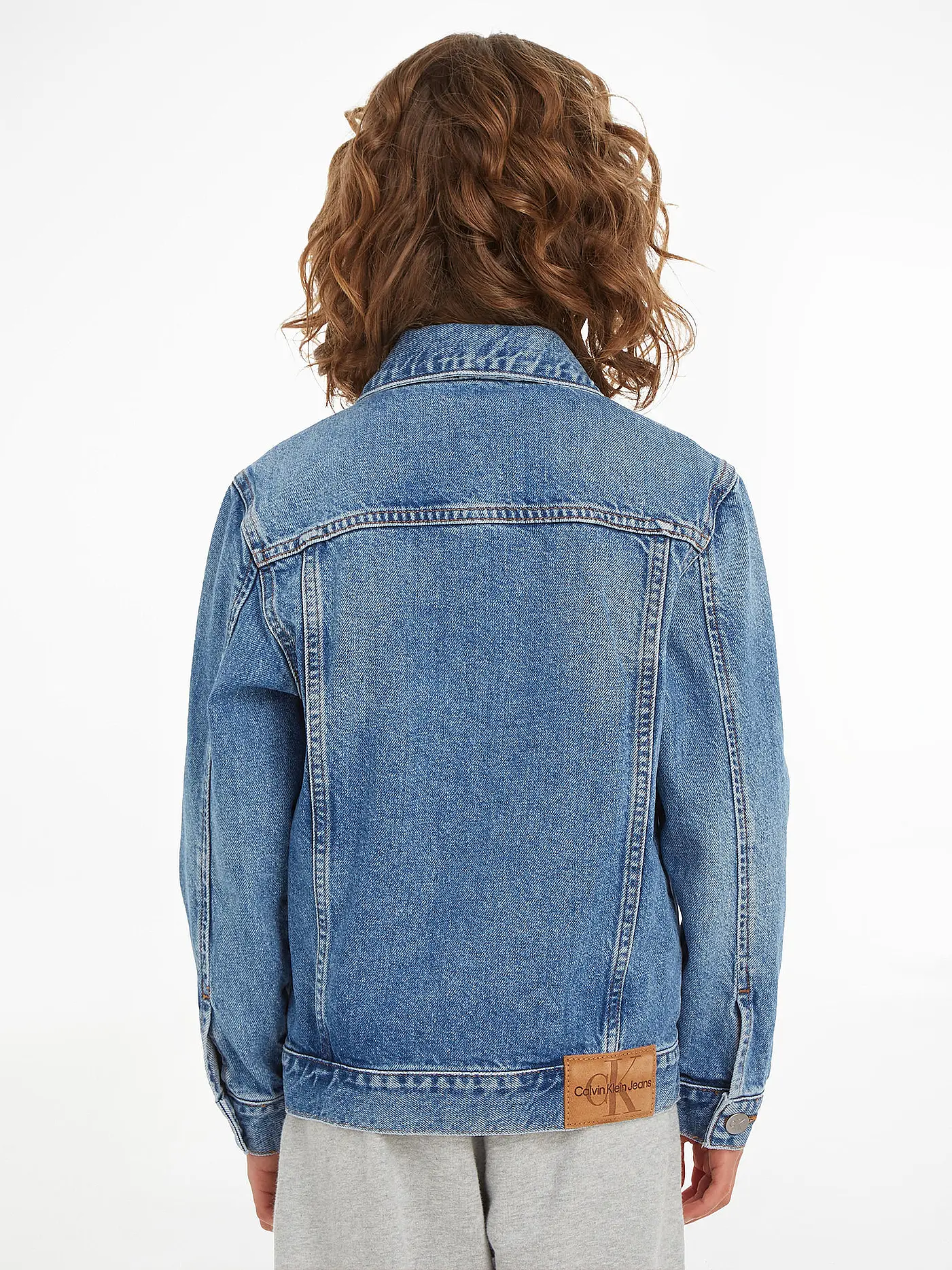 CALVIN KLEIN JEANS | Jungen Jeansjacke  | blau