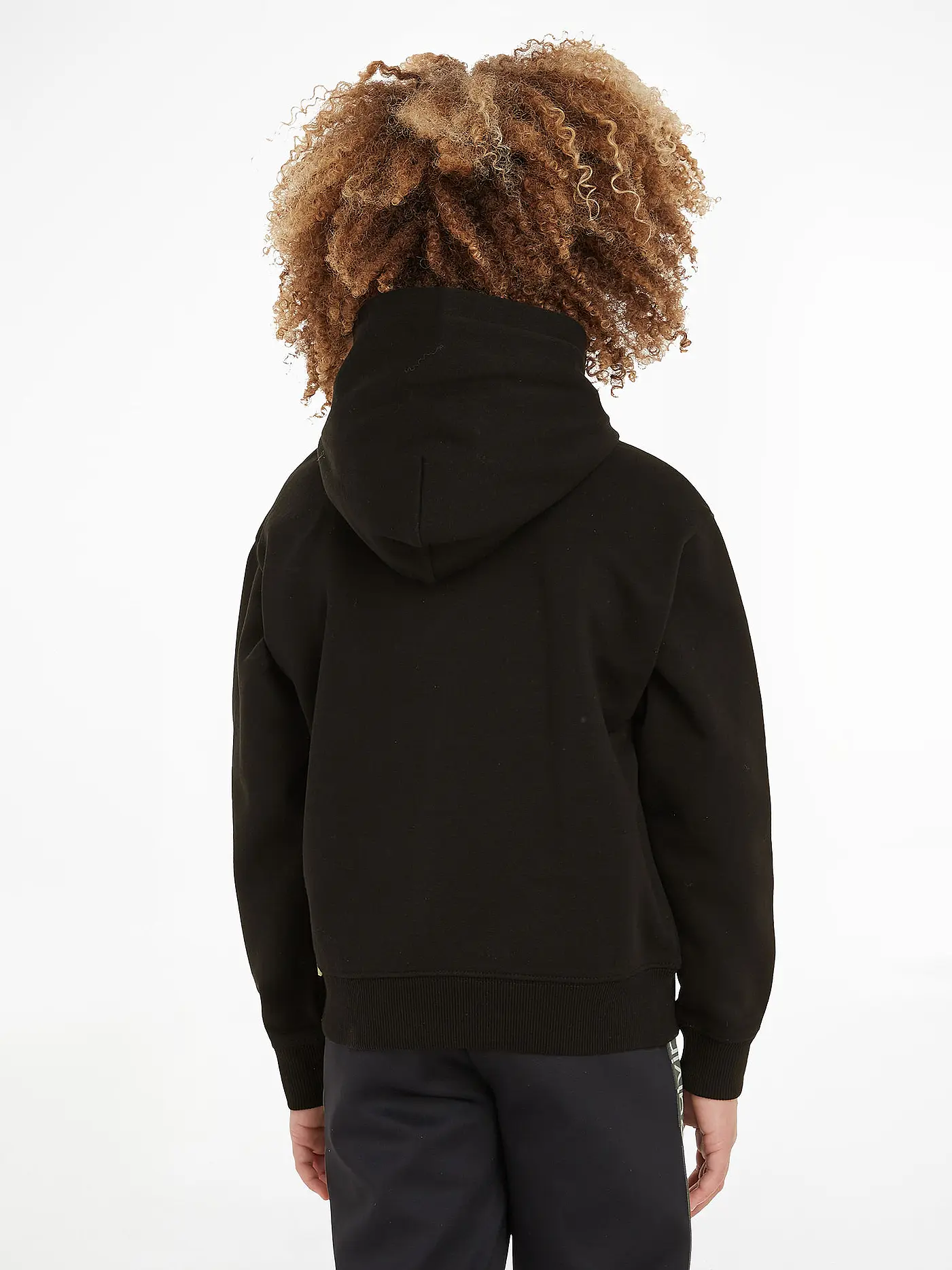 CALVIN KLEIN JEANS | Jungen Kapuzensweater - Hoodie  | schwarz