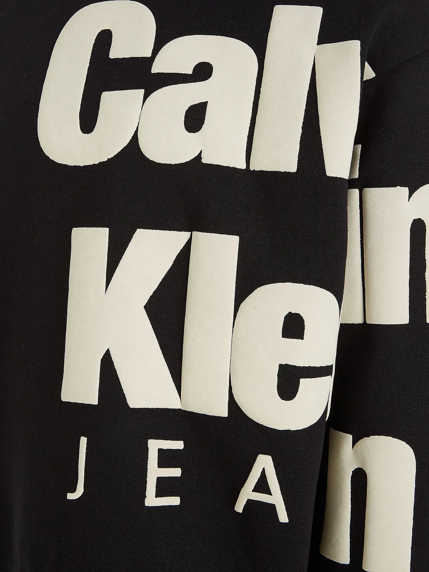 CALVIN KLEIN JEANS | Jungen Kapuzensweater - Hoodie  | schwarz