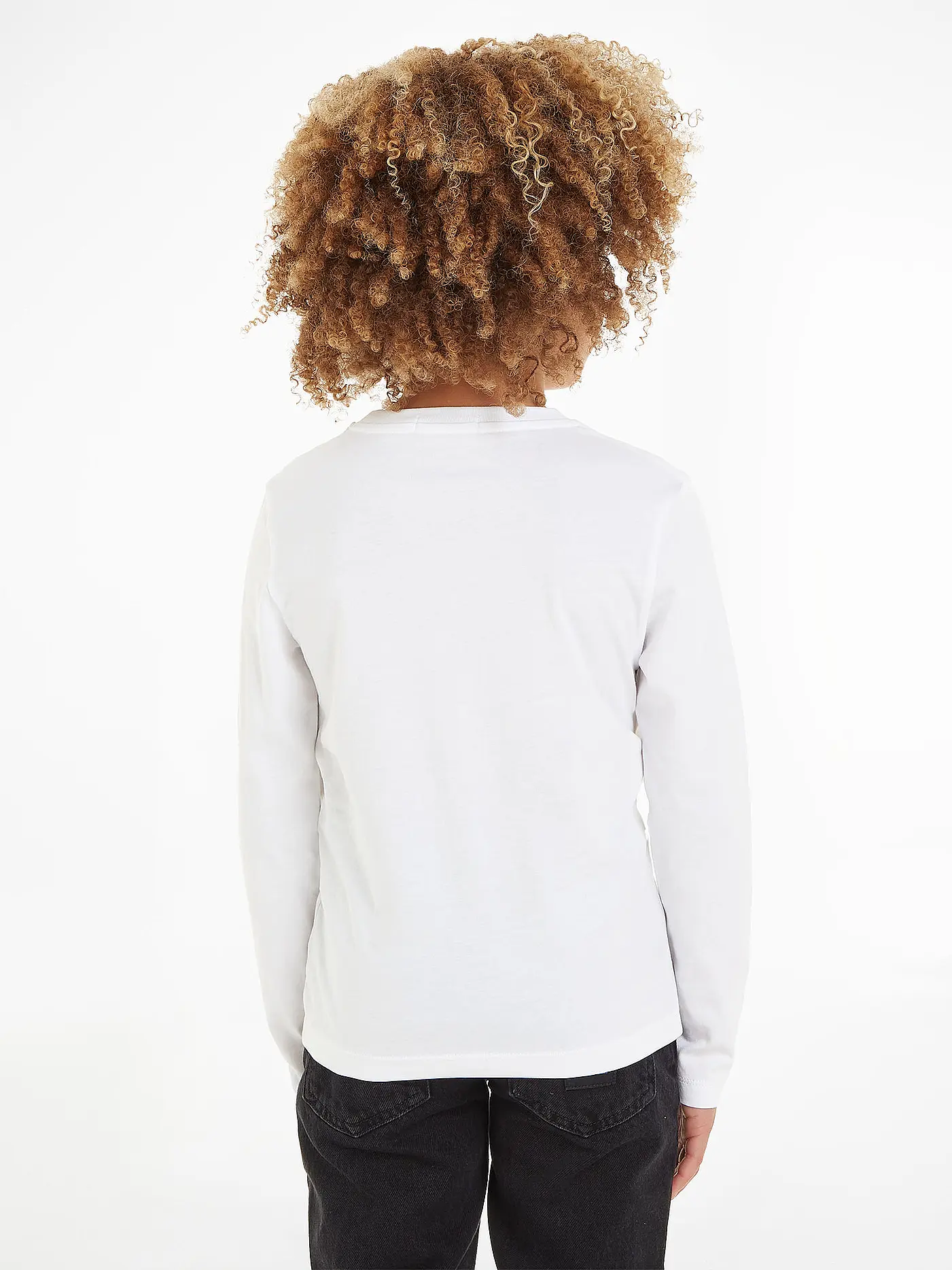 CALVIN KLEIN JEANS | Jungen Langarmshirt | weiss
