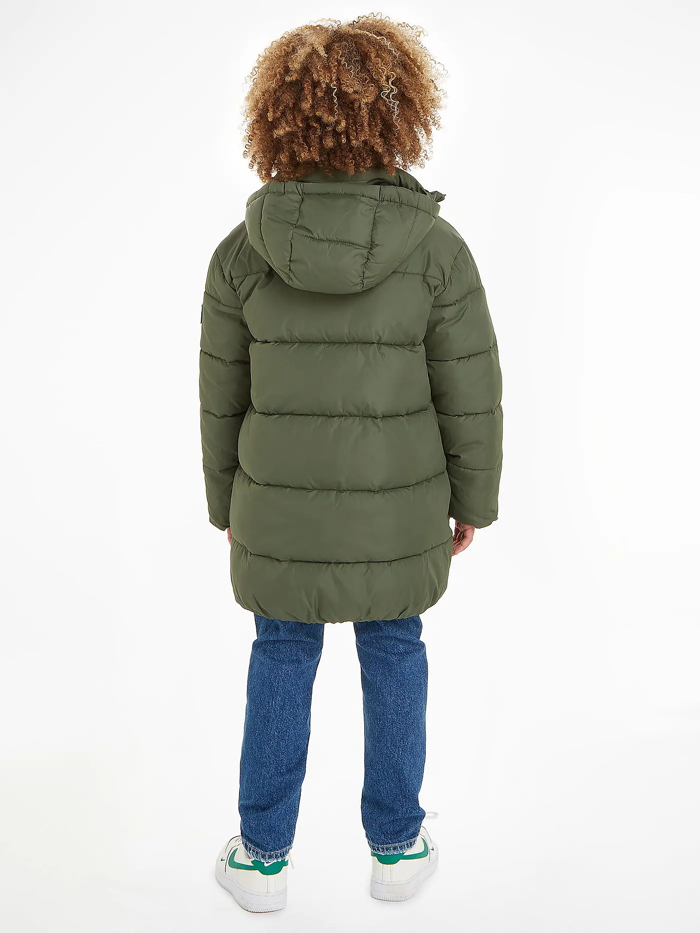 CALVIN KLEIN JEANS | Jungen Parka  | dunkelgrün