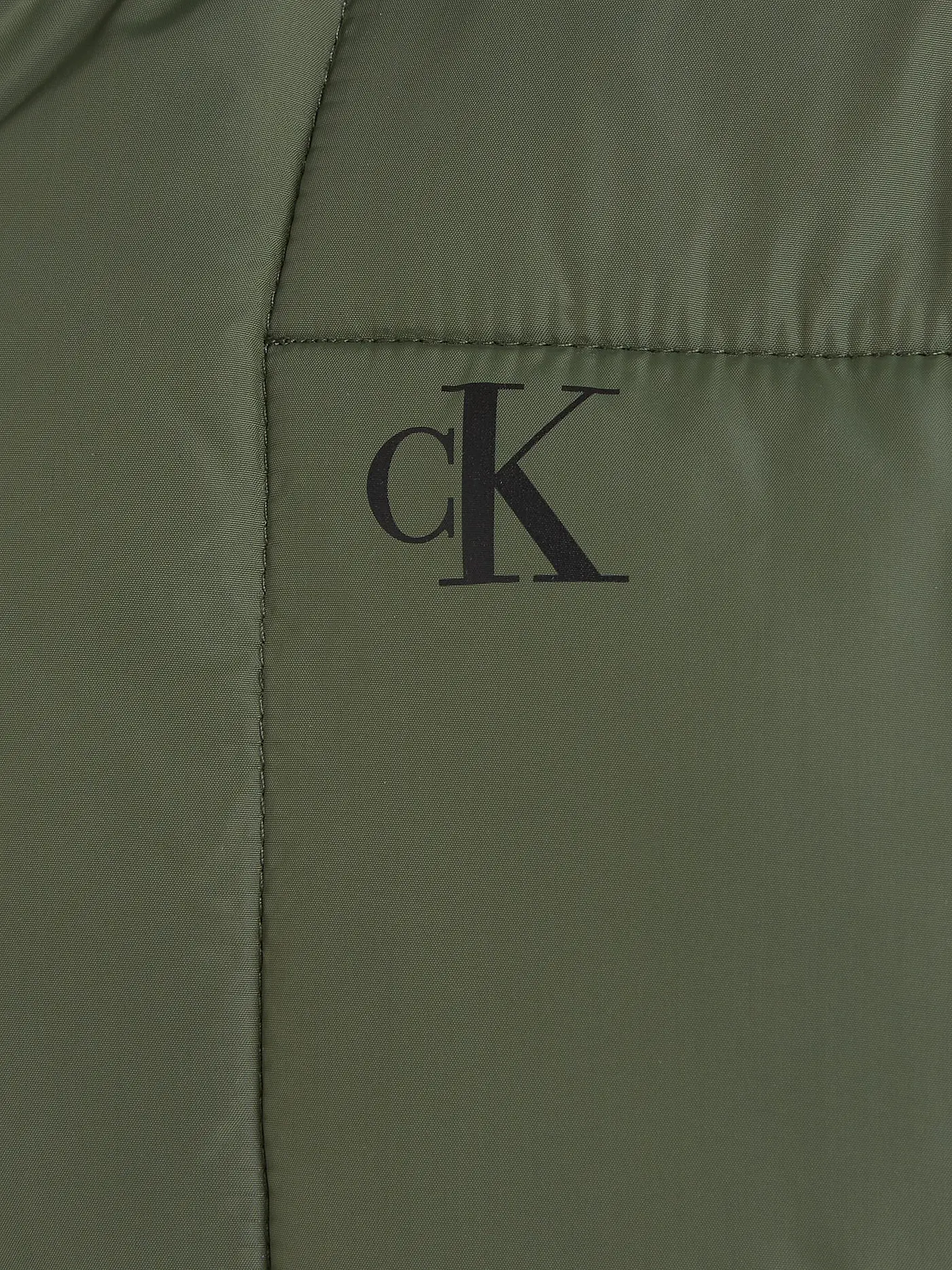 CALVIN KLEIN JEANS | Jungen Parka  | dunkelgrün