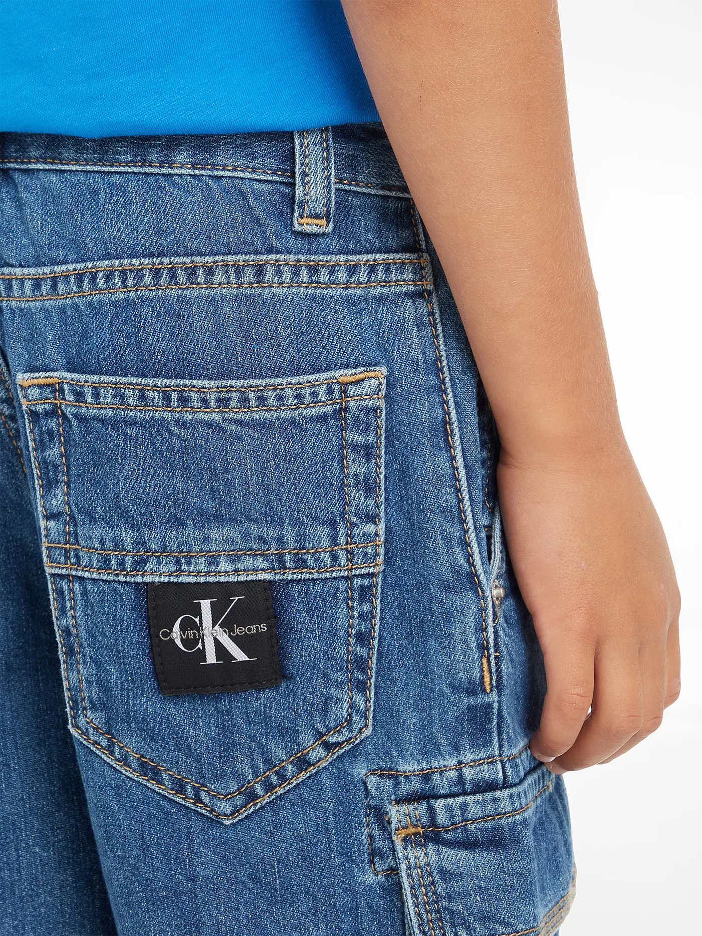 CALVIN KLEIN JEANS | Jungen Shorts | blau