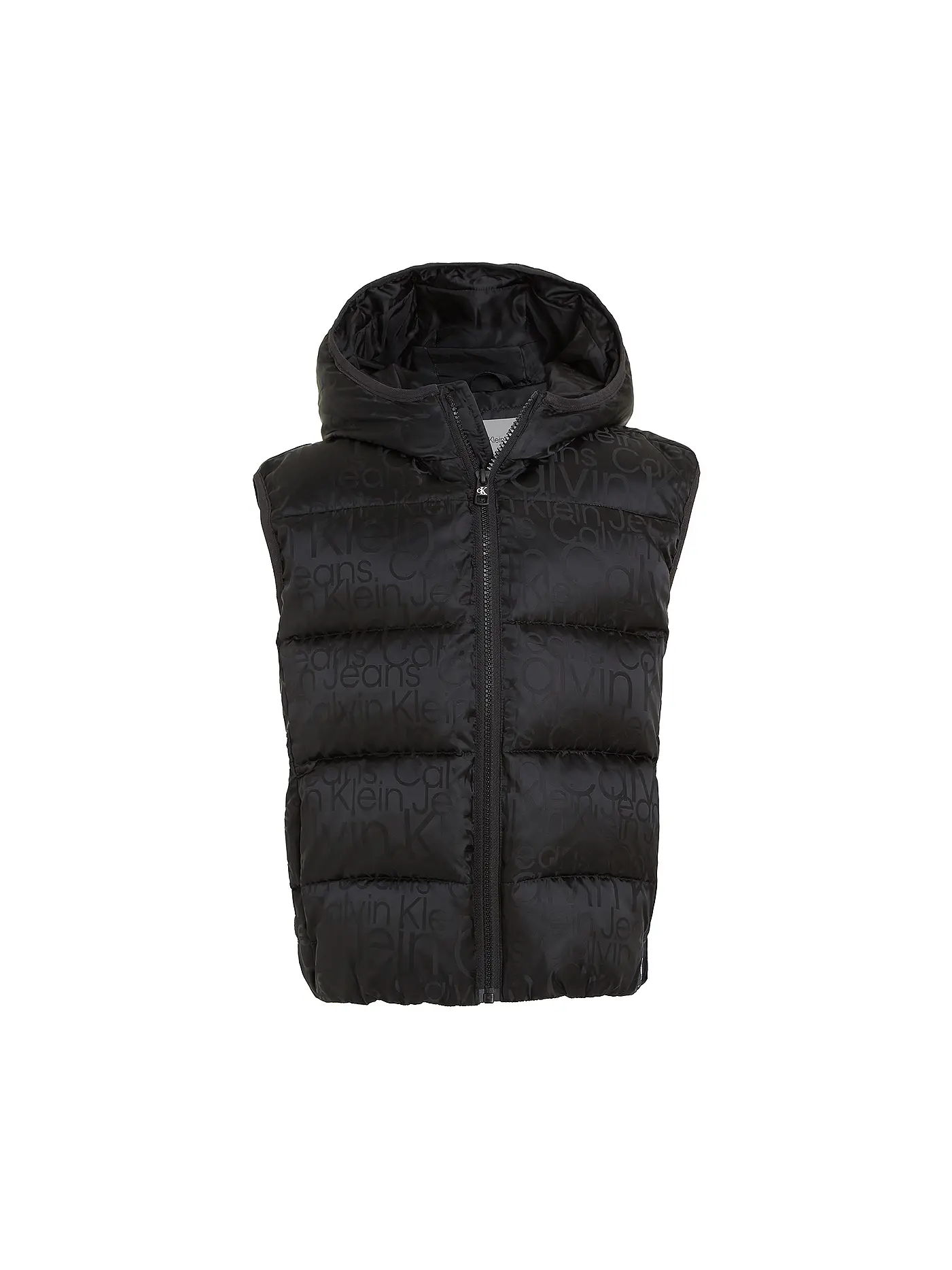 CALVIN KLEIN JEANS | Jungen Steppgilet  | schwarz