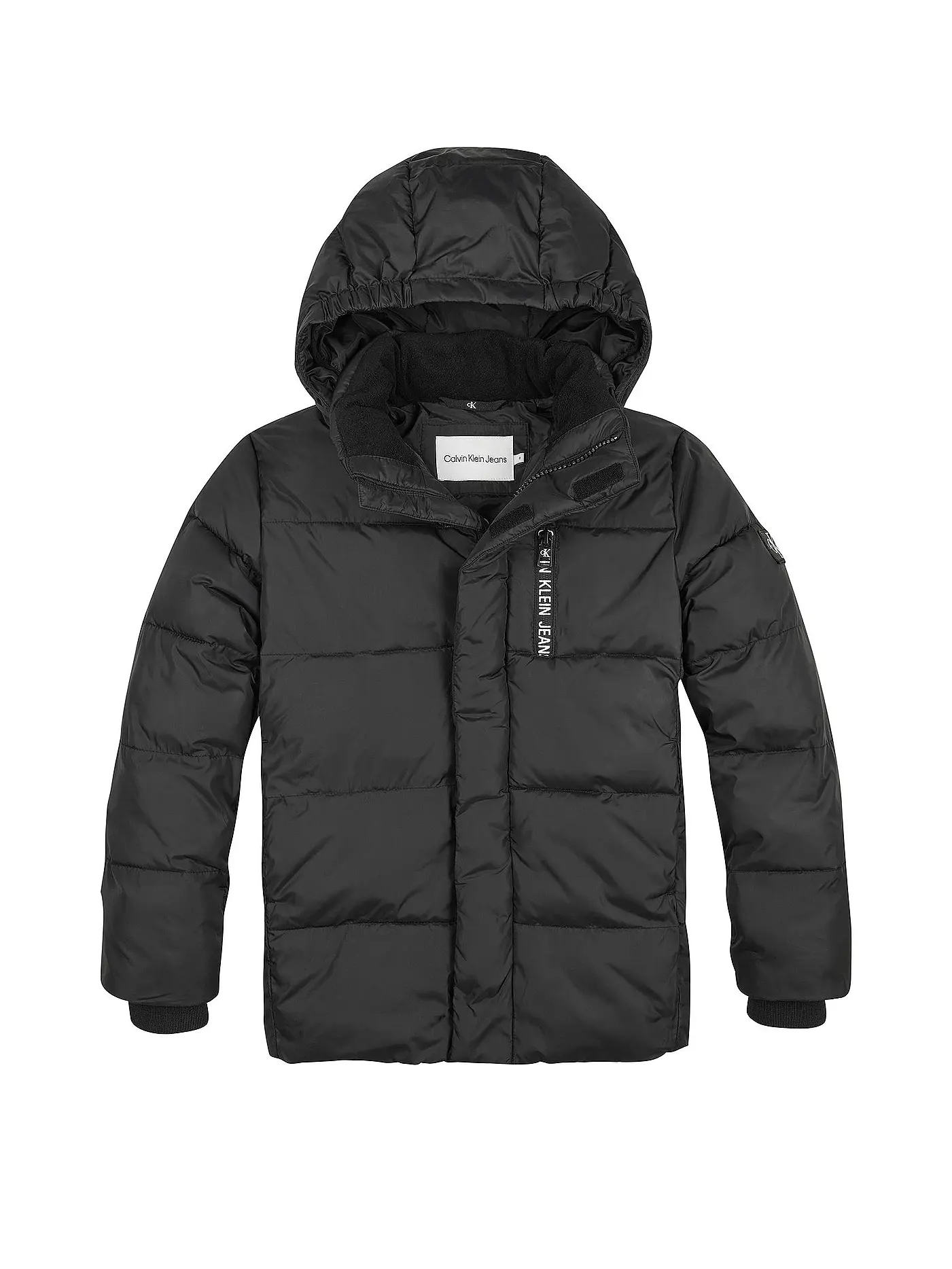 CALVIN KLEIN JEANS | Jungen Steppjacke Essential | schwarz