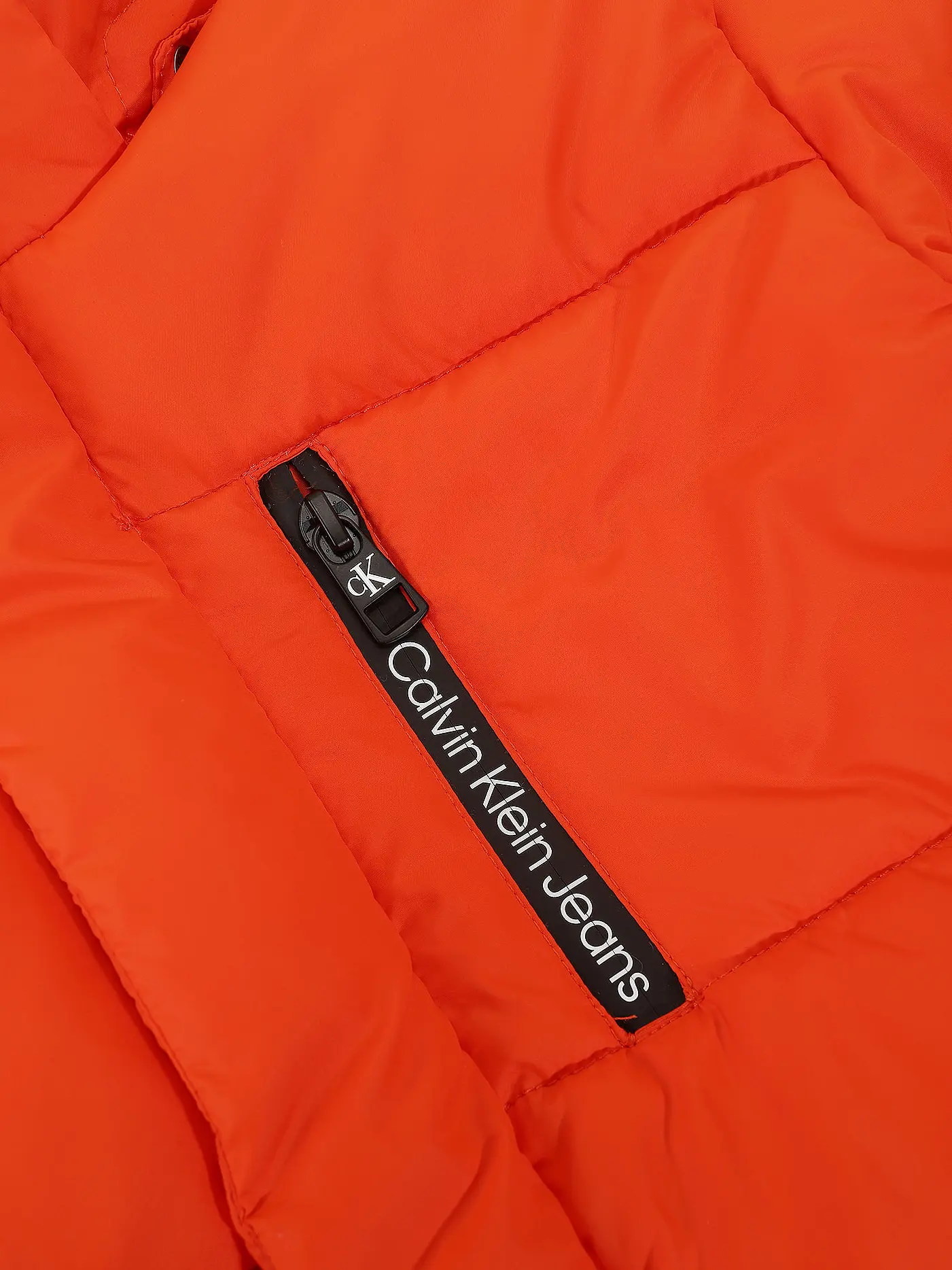 CALVIN KLEIN JEANS | Jungen Steppjacke Essential | orange