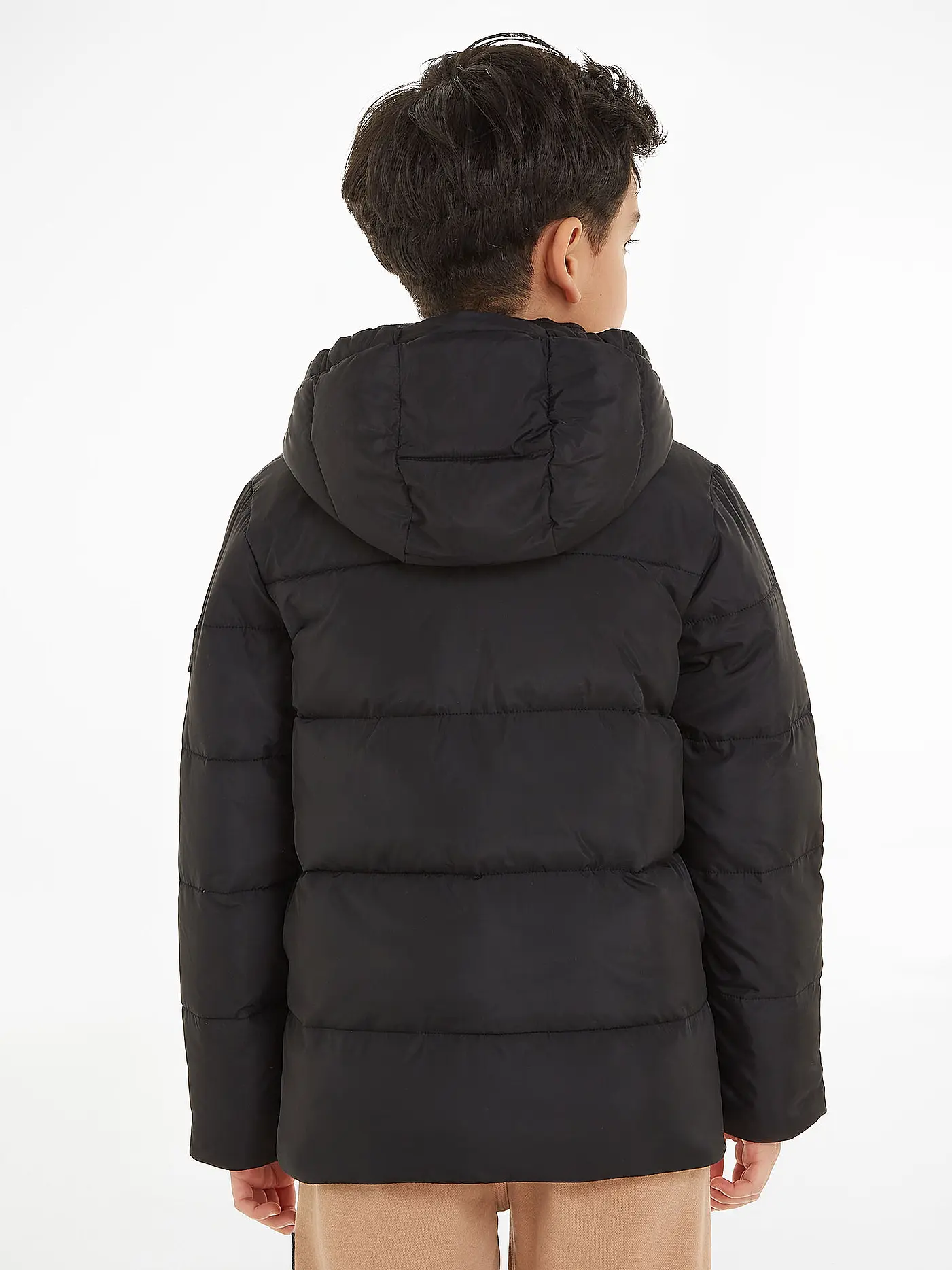 CALVIN KLEIN JEANS | Jungen Steppjacke Essential | schwarz